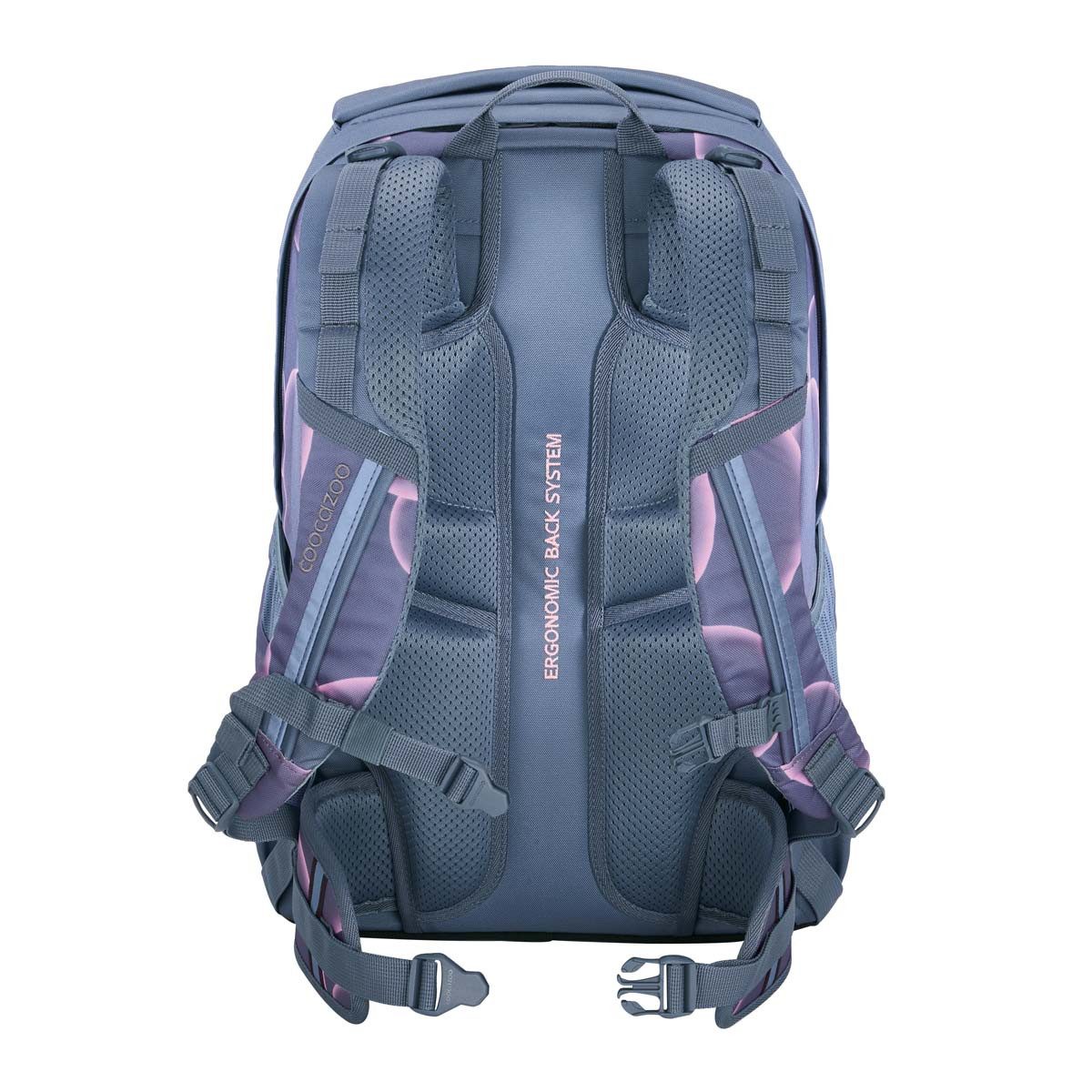 coocazoo Schulranzen Schulrucksack EVERY Swirl Whirl 2-teilig (2-teilig), ergonomisch, rückenschonend, Leichtgewicht