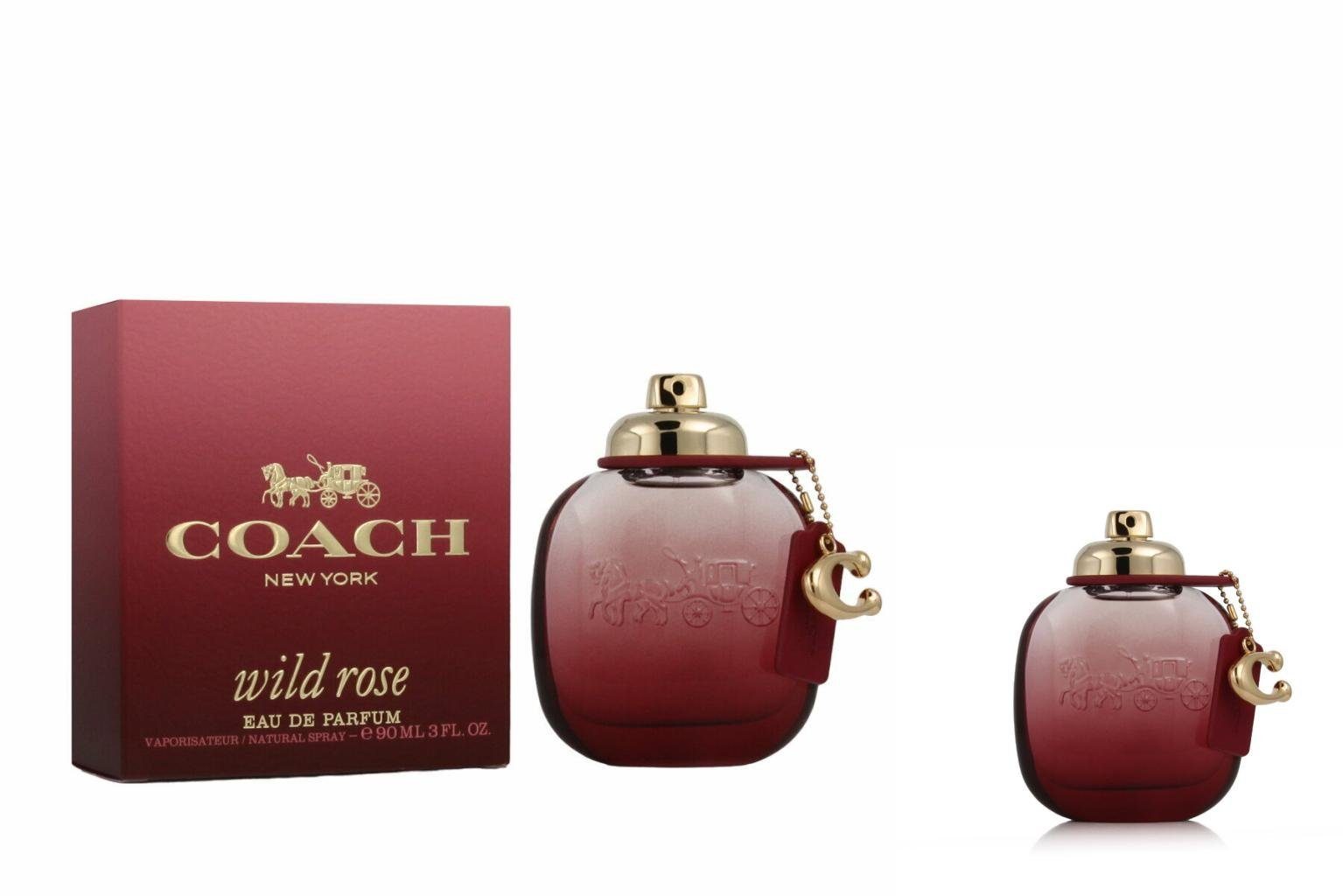 Damenparfüm 90 ml Eau Eau Toilette de Wild Coach de Parfum COACH Rose