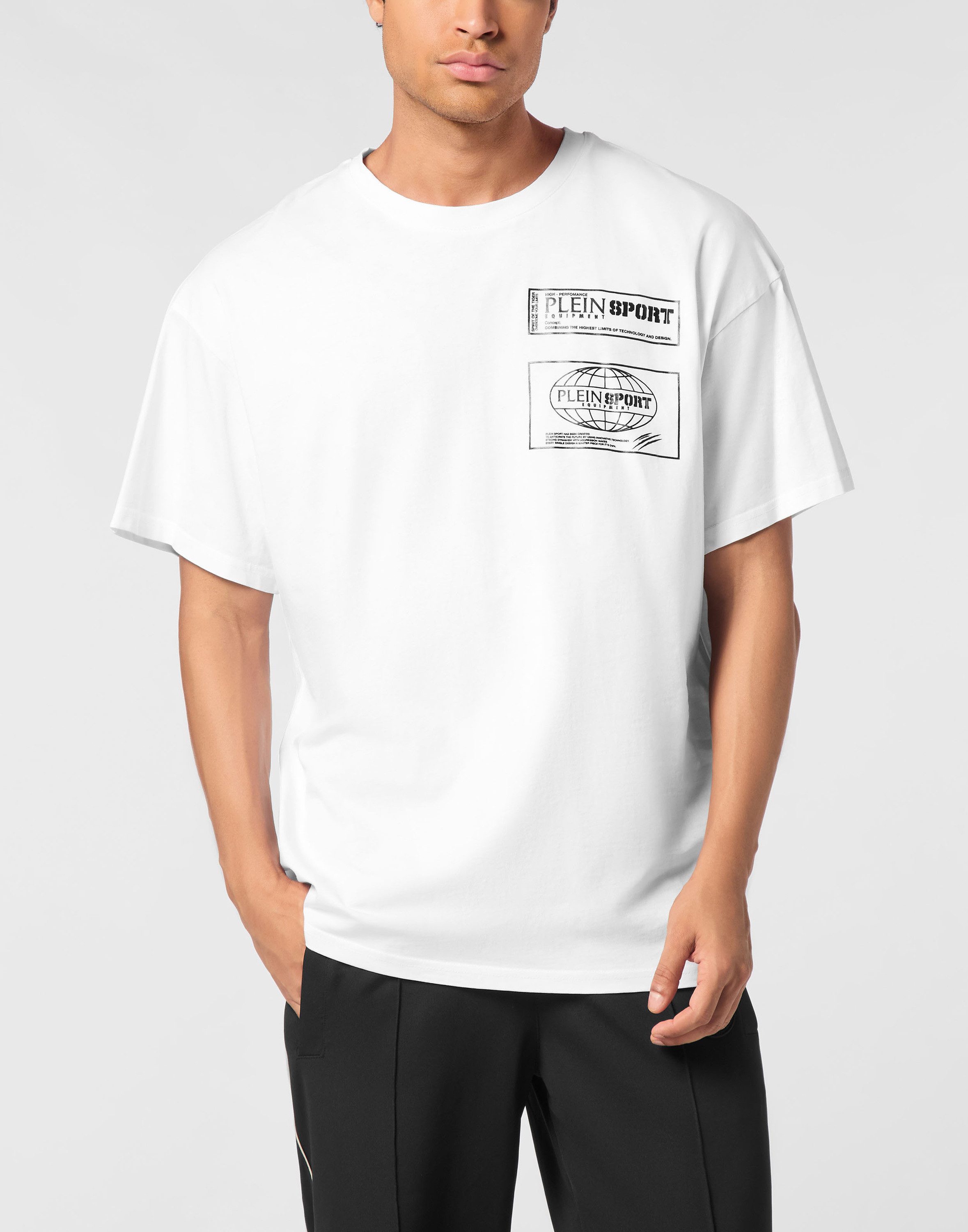 PLEIN SPORT T-Shirt Kurzarm-Rundhals-T-Shirt