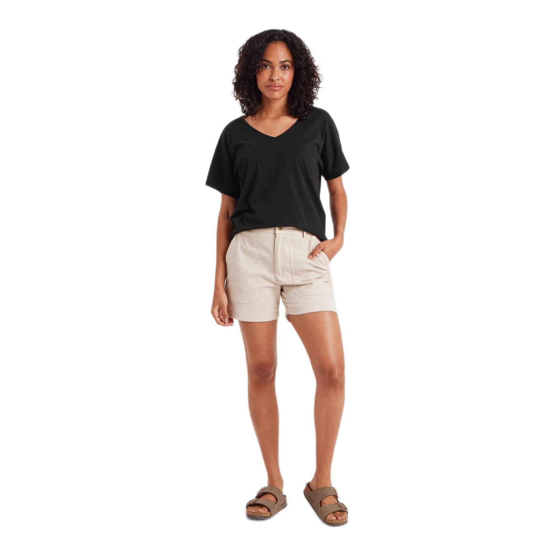 Sherpa Funktionsshirt JUTNU V-NECK TEE Damen