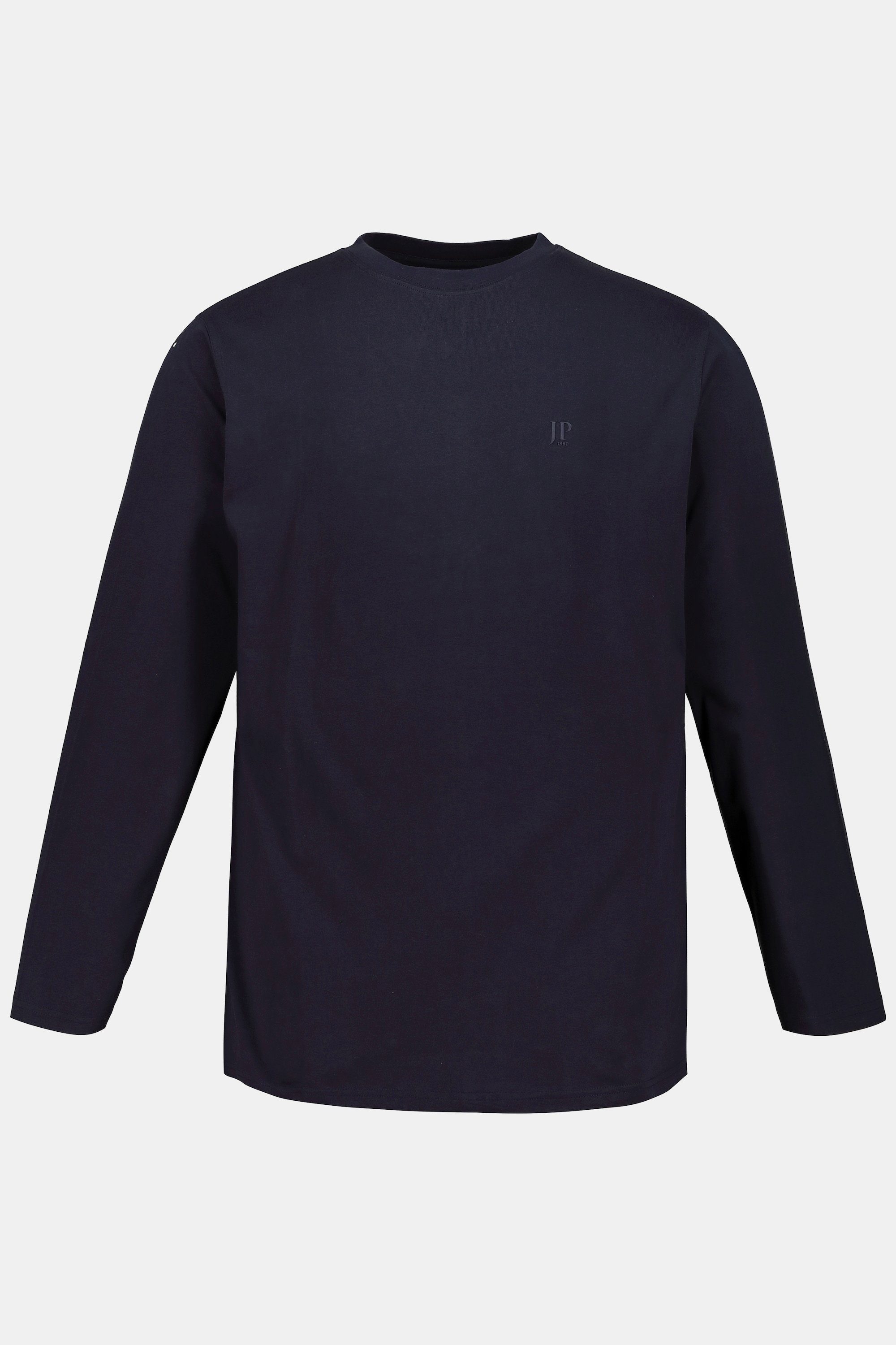 JP1880 Langarmshirt marine bis 8XL dunkel T-Shirt Basic