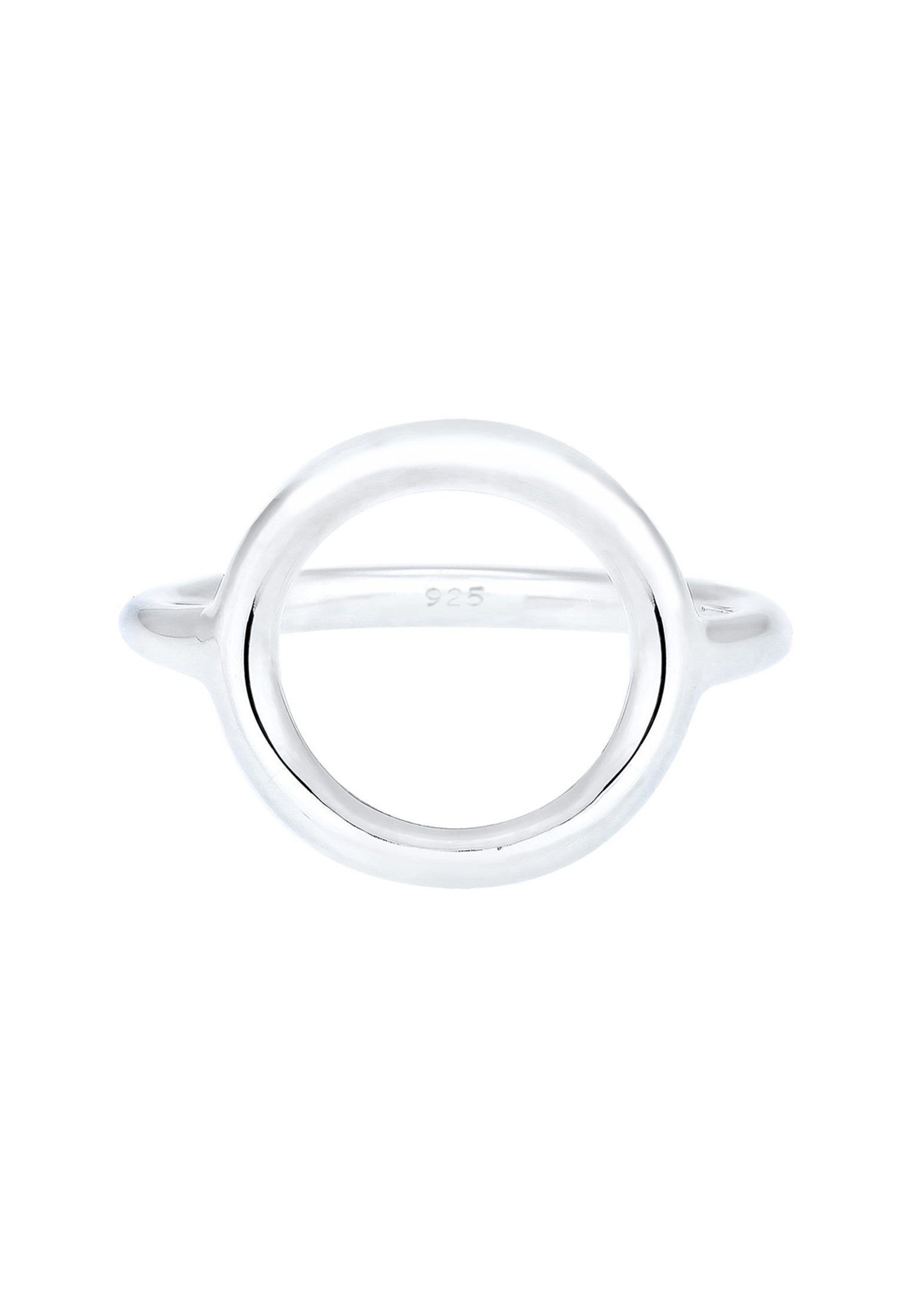 Elli Fingerring Kreis Rund Geo Statement 925 Silber, Geo günstig online kaufen
