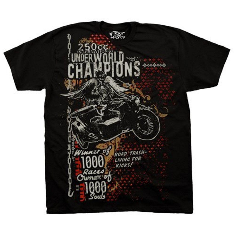 Liquid Blue T-Shirt Biker Underworld Champions