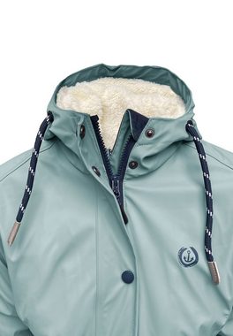 MADSea Winterjacke Regenjacke mit Teddyfleece gefüttert wasserdicht