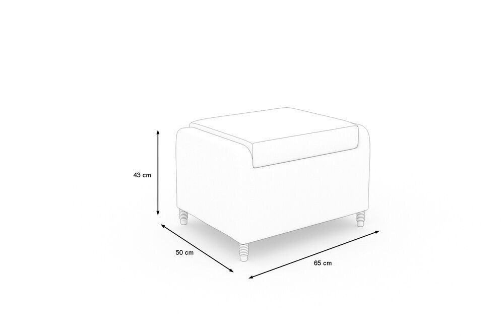 OUTFLEXX Gartenlounge-Hocker Country Collection Desert