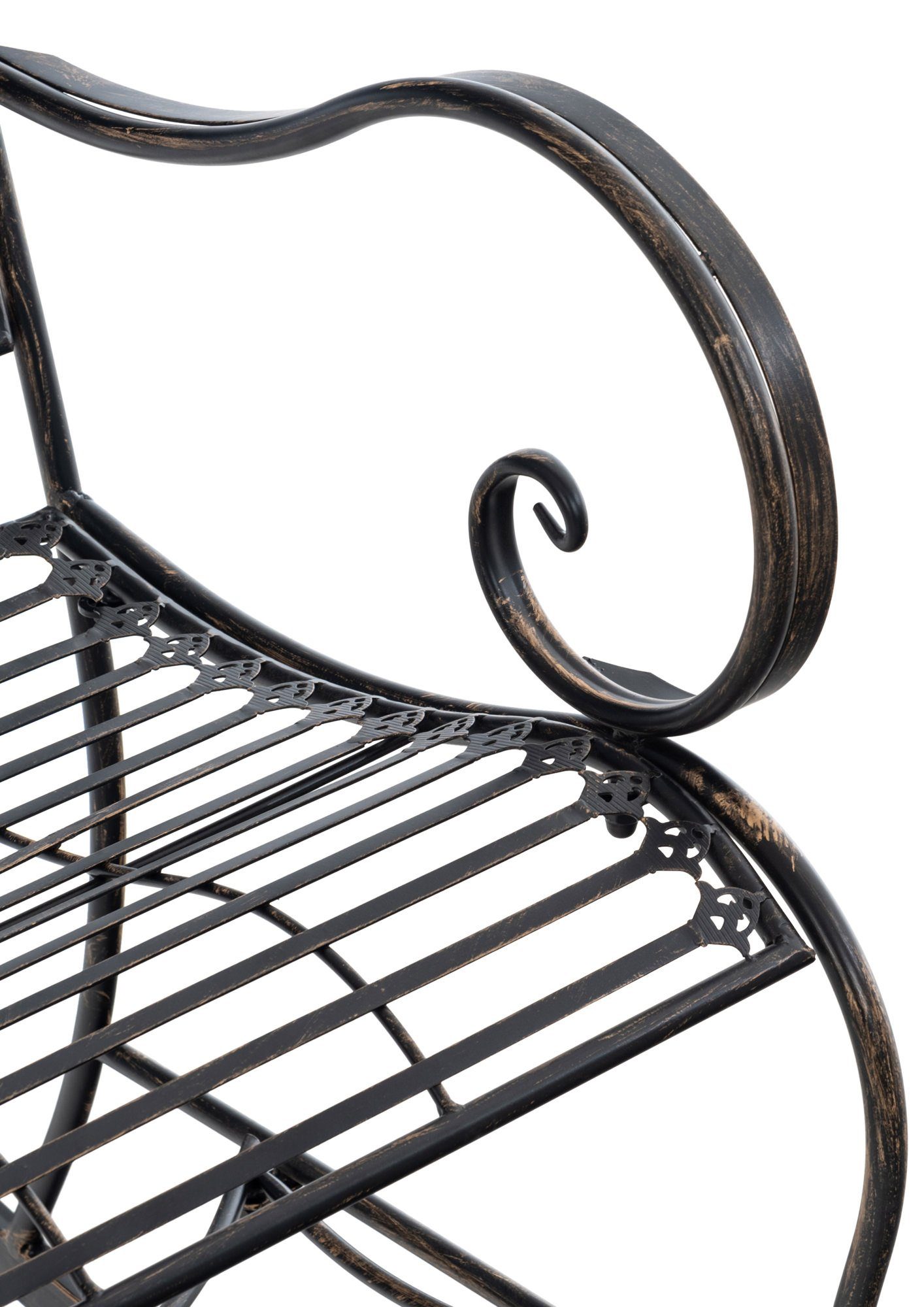 bronze mit Rückenlehne Ansan, Gartenstuhl hoher CLP