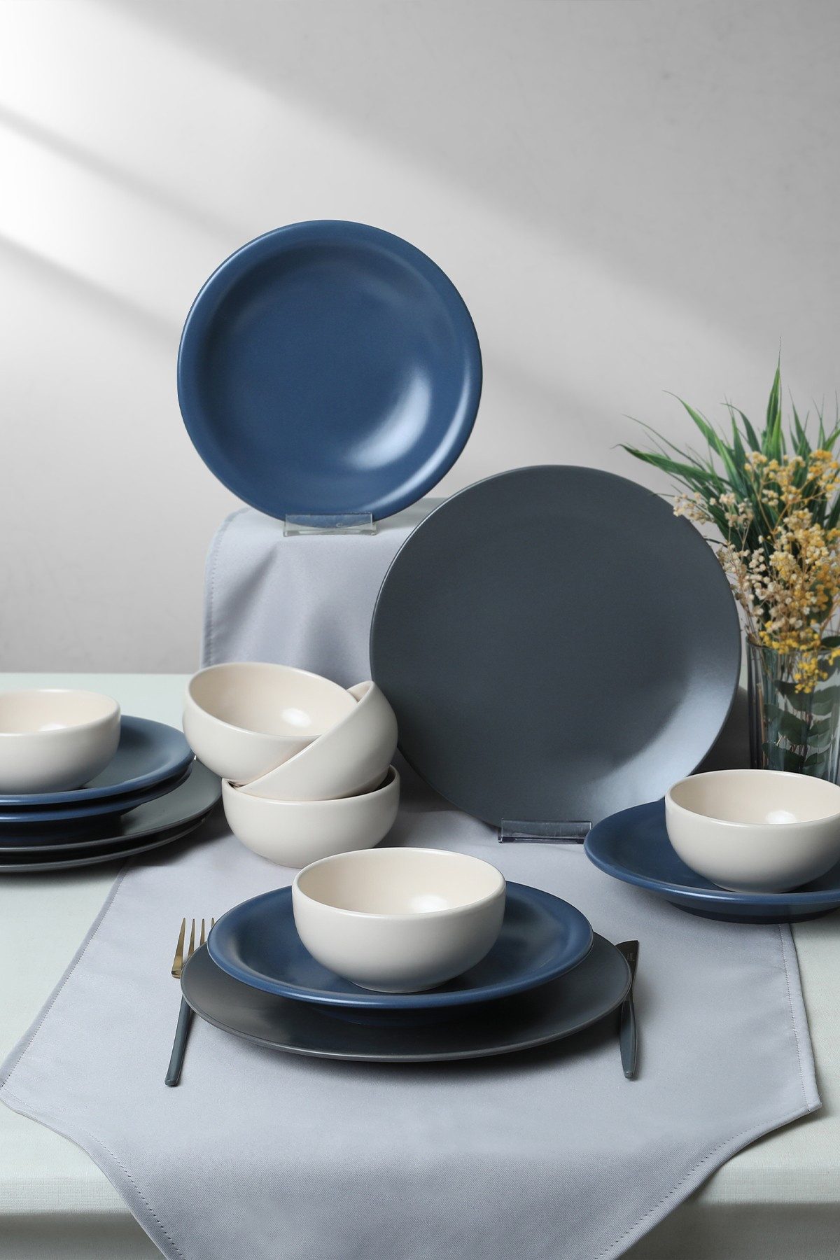 Hermia Concept Teller-Set 100% CERAMIC M1973 (18-tlg)