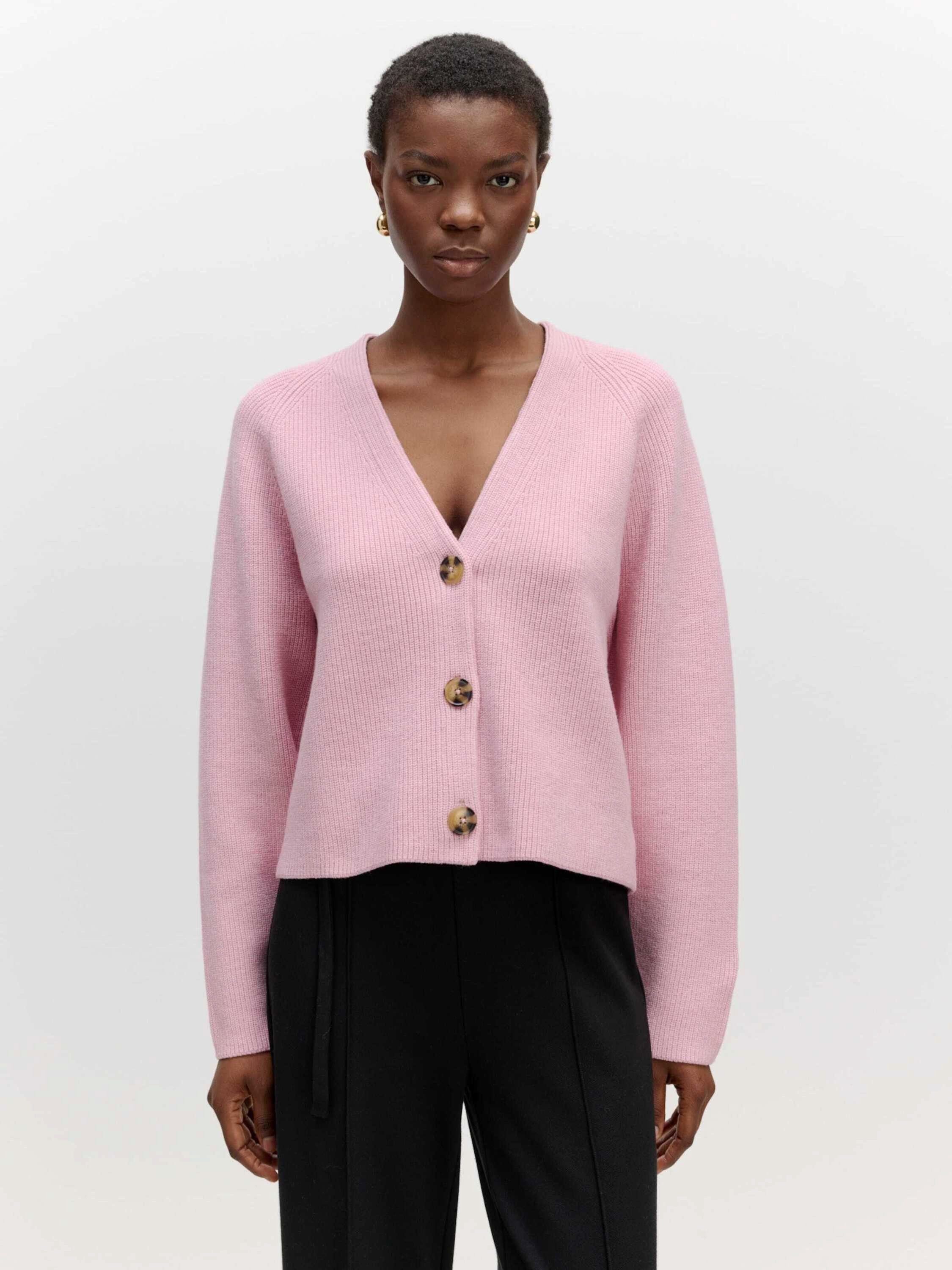 EDITED Strickjacke Logan (1-tlg) Plain/ohne Details