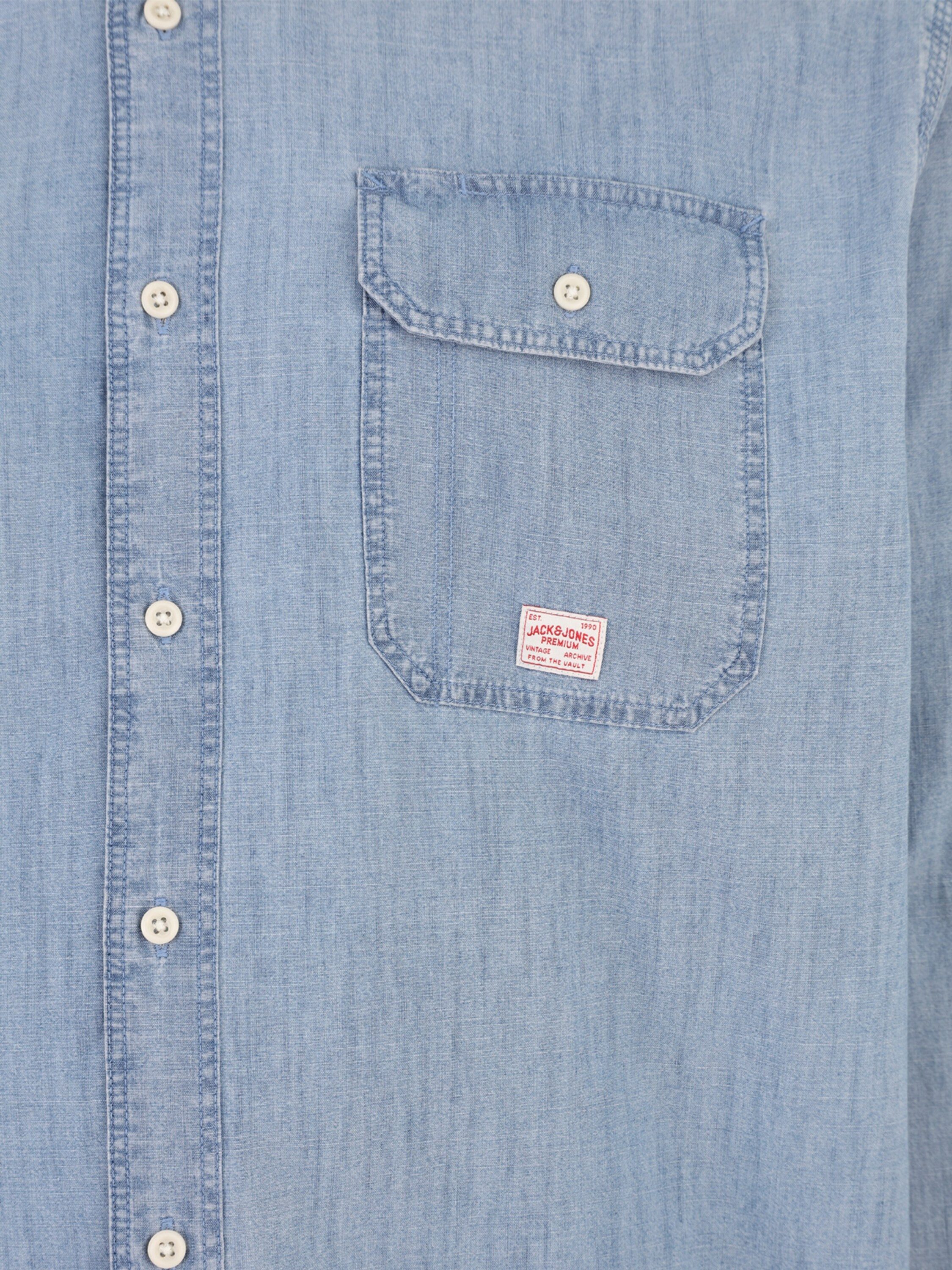Jack & Jones PlusSize Langarmhemd JPRBLUHARRY (1-tlg)
