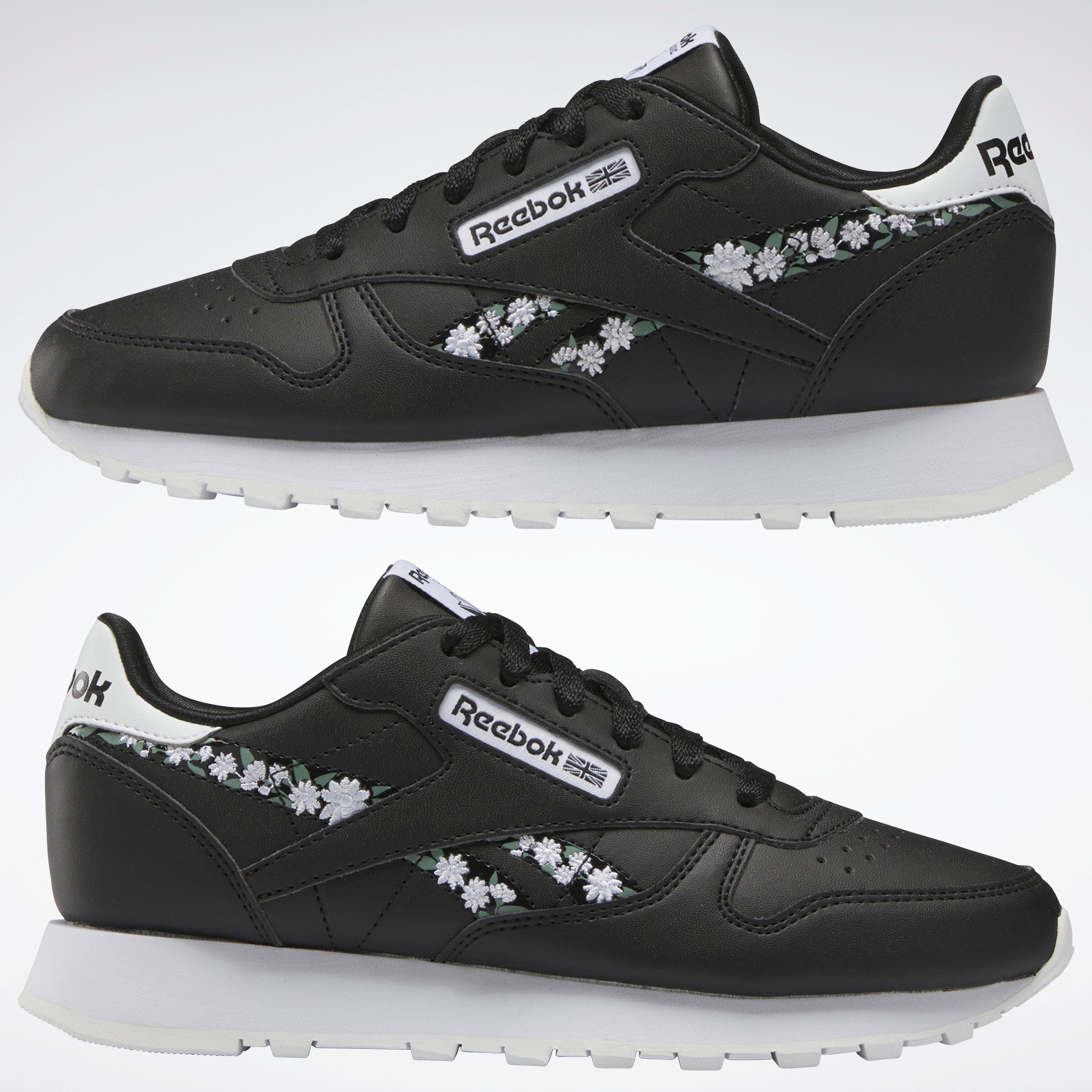 Reebok LEATHER CLASSIC Sneaker Classic schwarz