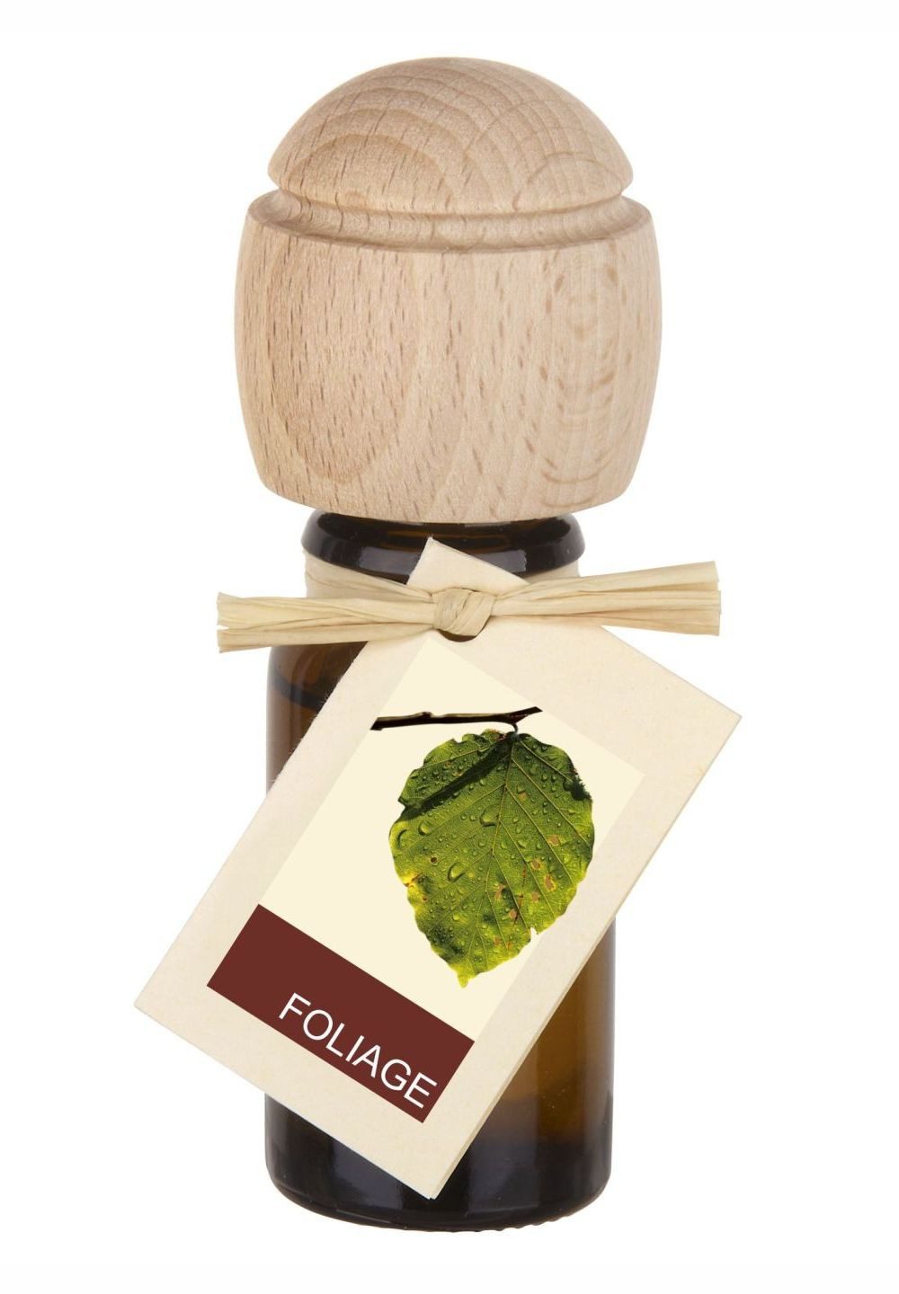 Traumduft-Manufaktur Duftöl Foliage (1-St), Piccolino Duftöl Raumduft mit Buchenholzkopf Parfümöl 10 ml