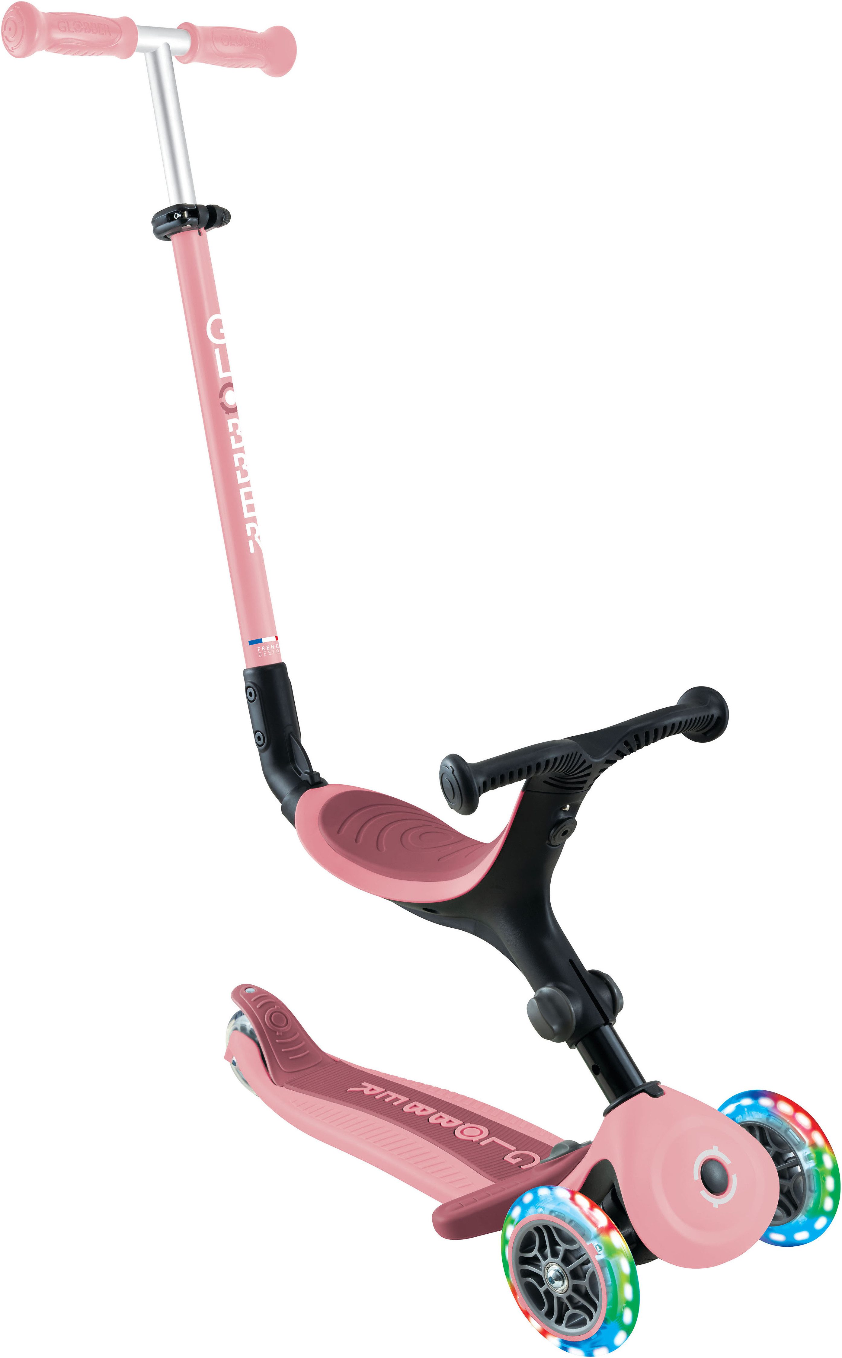 Tretroller GO-UP ACTIVE LIGHTS mit Leuchtrollen