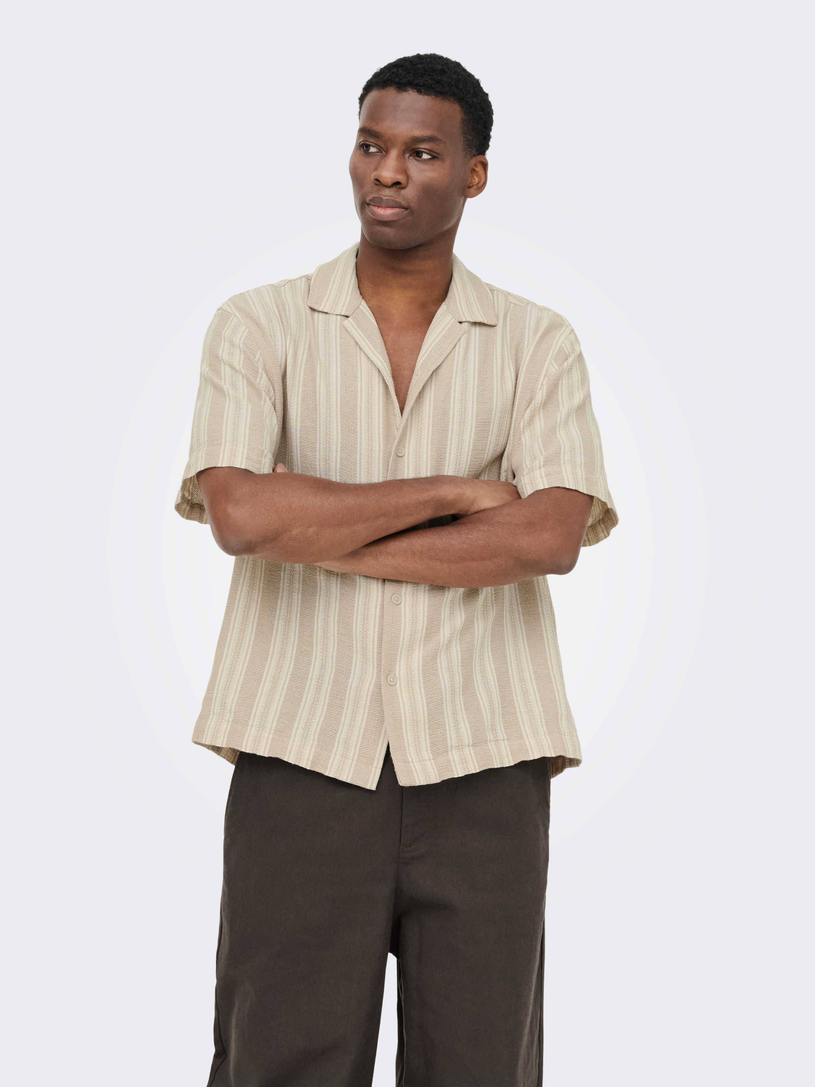 ONLY & SONS Kurzarmhemd ONSWALKER RLX RESORT SS 035 SHIRT