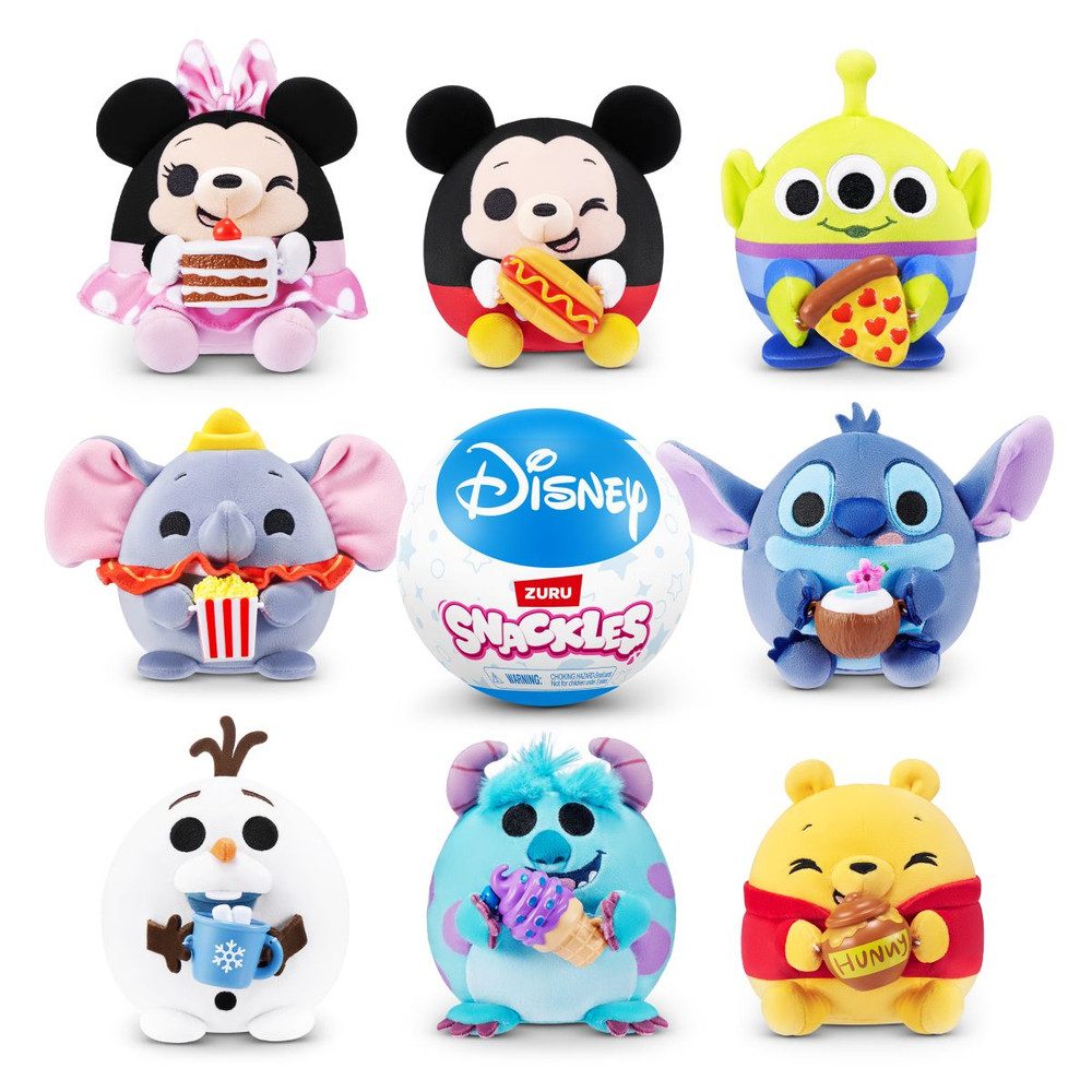 ZURU Spielfigur Snackles - Disney - Plüschfigur S1 - 1 Stück günstig online kaufen