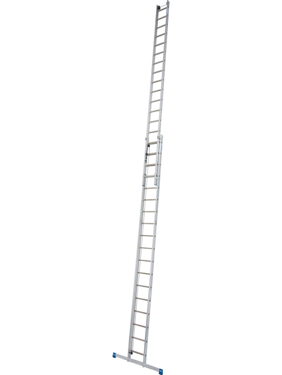 KRAUSE Schiebeleiter Krause Aluminium-Seilzugleiter STABILO 6,05 m