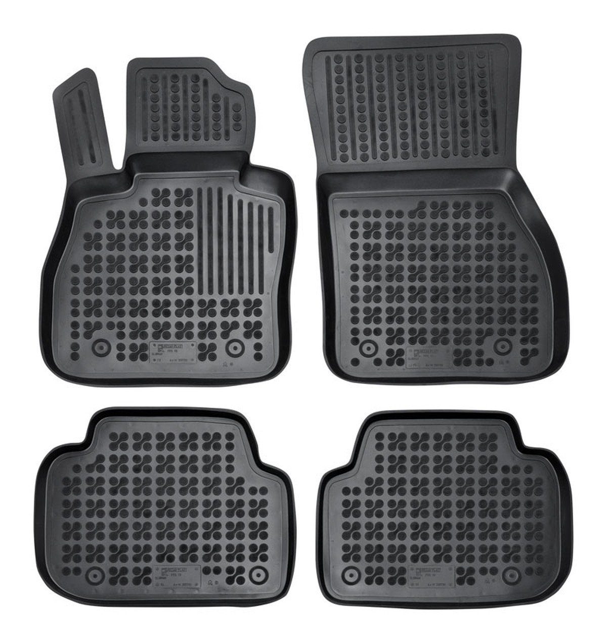 Clubman Mini für Kombi 4-tlg., AZUGA Clubman Hohe passend Auto-Fußmatten für Gummi-Fußmatten ab 10/2015 Mini