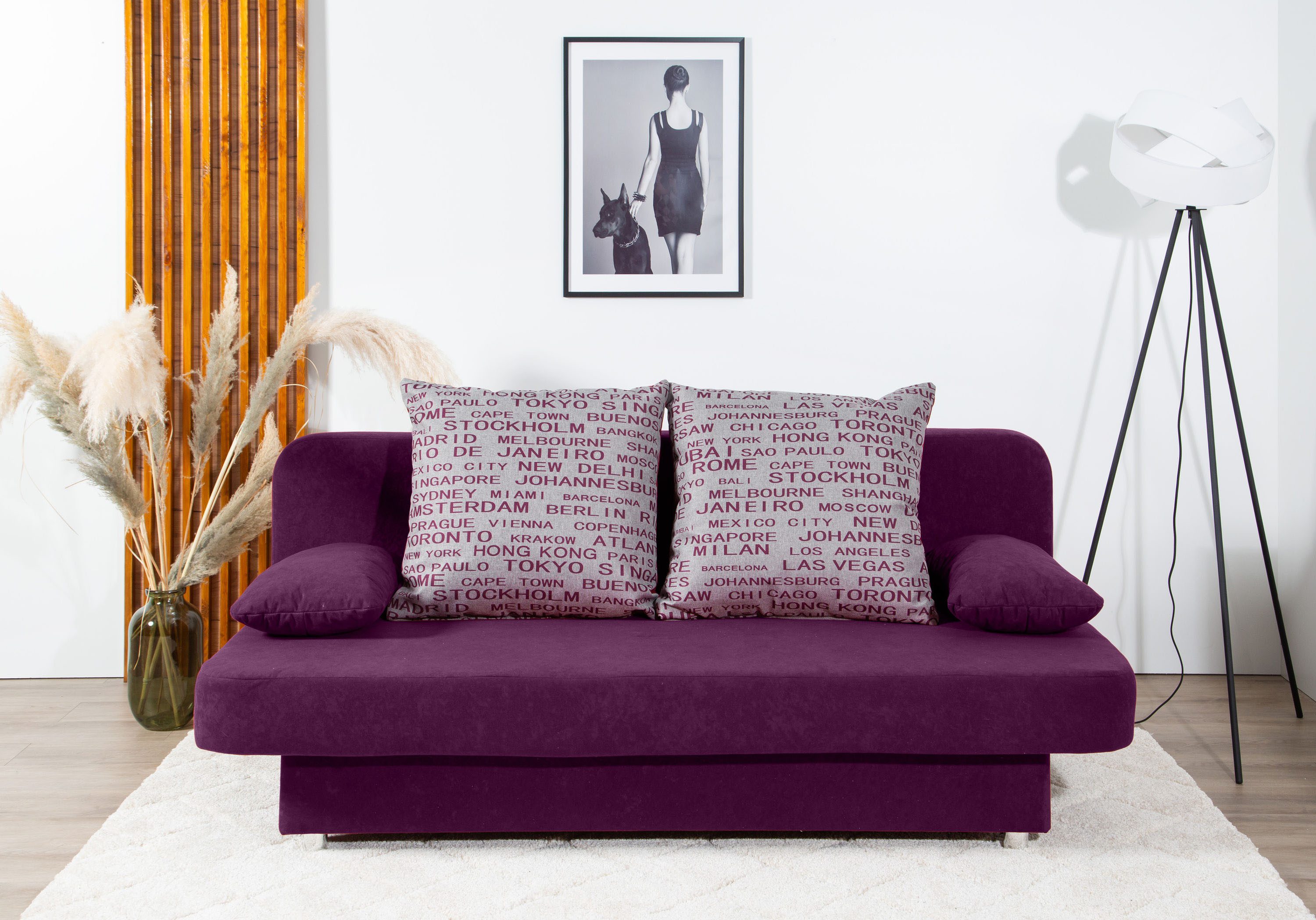 COLLECTION AB Schlafsofa Ulla inkl. Bettfunktion günstig online kaufen