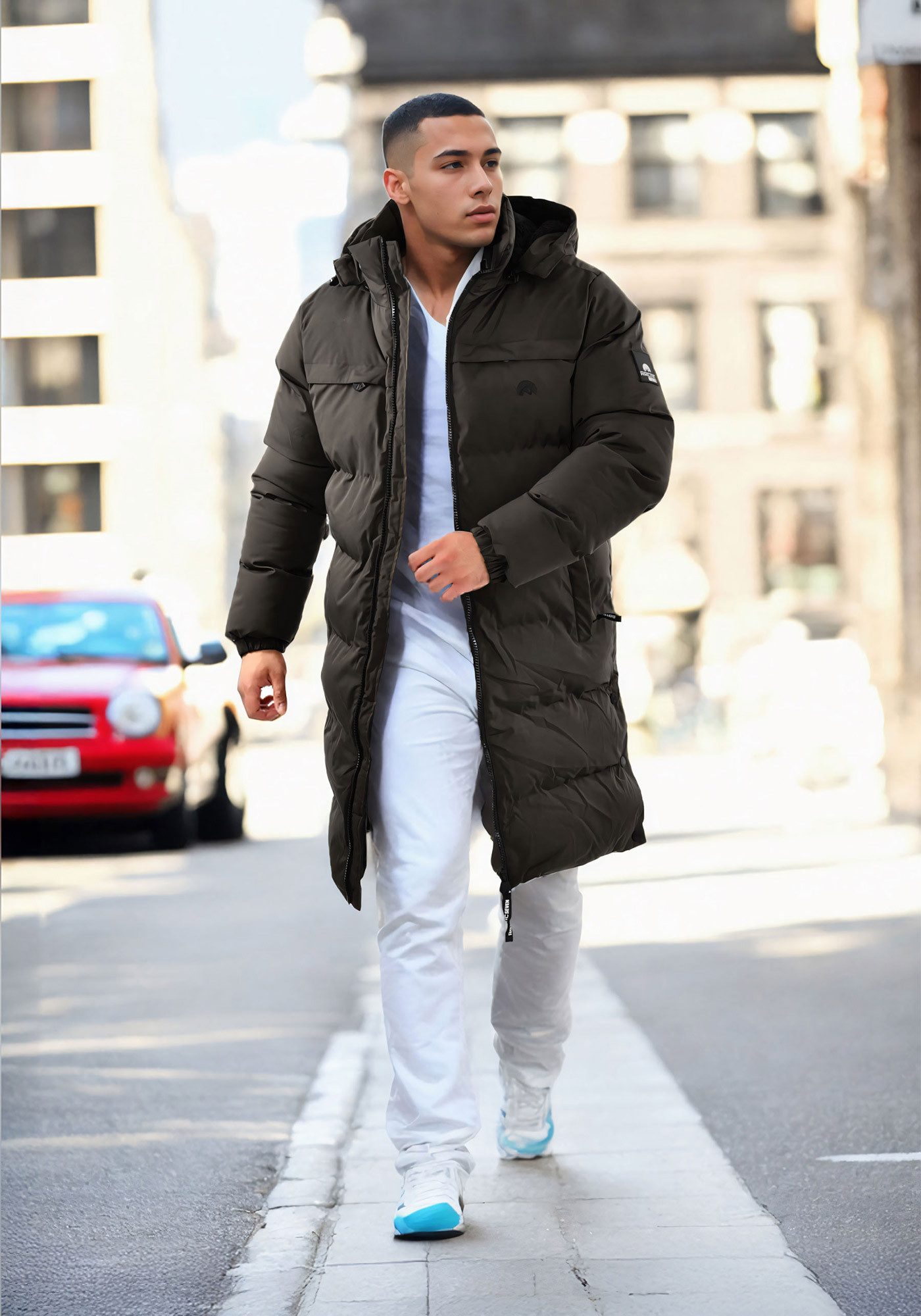 Arctic Seven Winterjacke ASNorwiig mit warmem Teddyfell und abnehmbarer Kapuze – Bild 4 von 5
