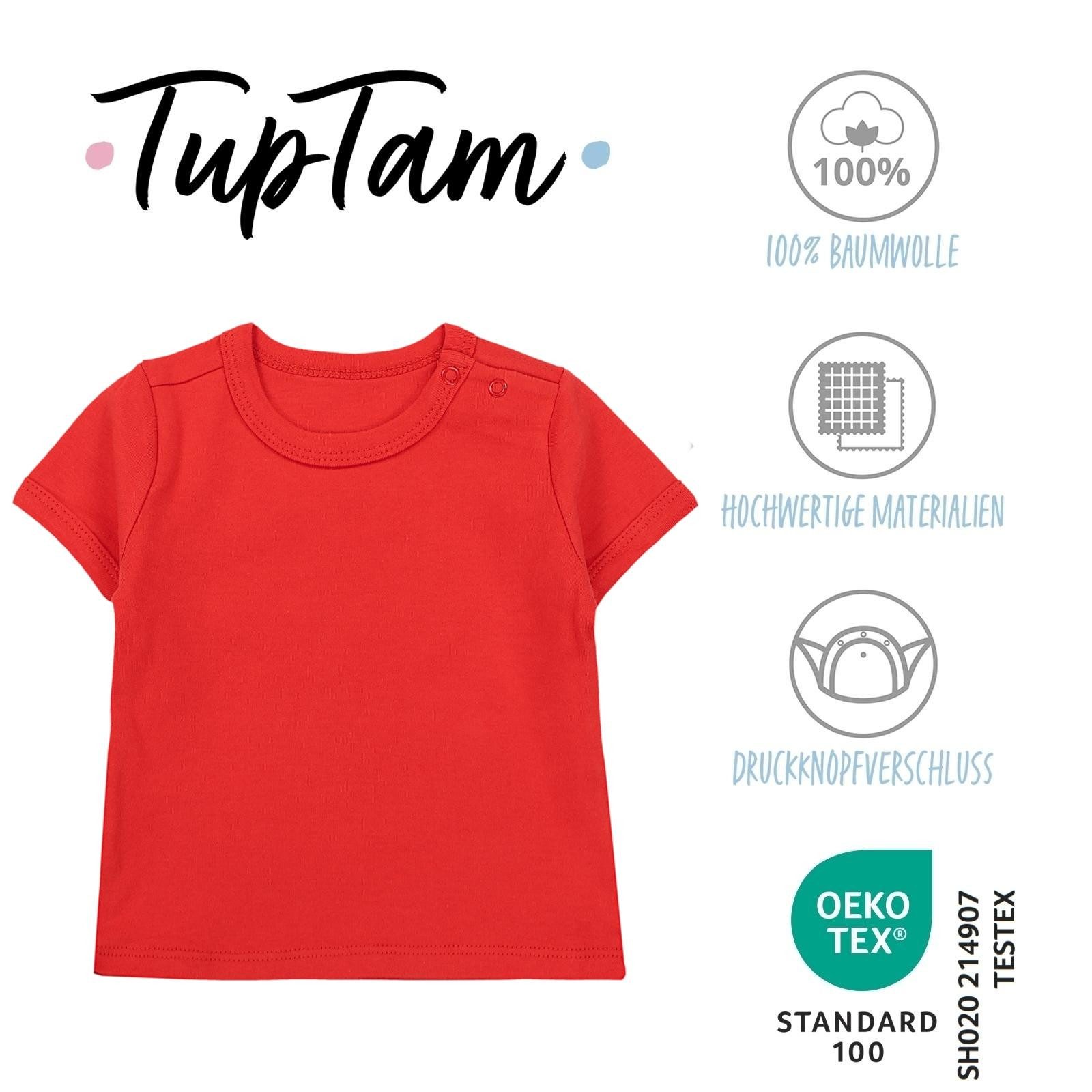 TupTam T-Shirt TupTam Baby Jungen Kurzarm T-Shirt 5er Set