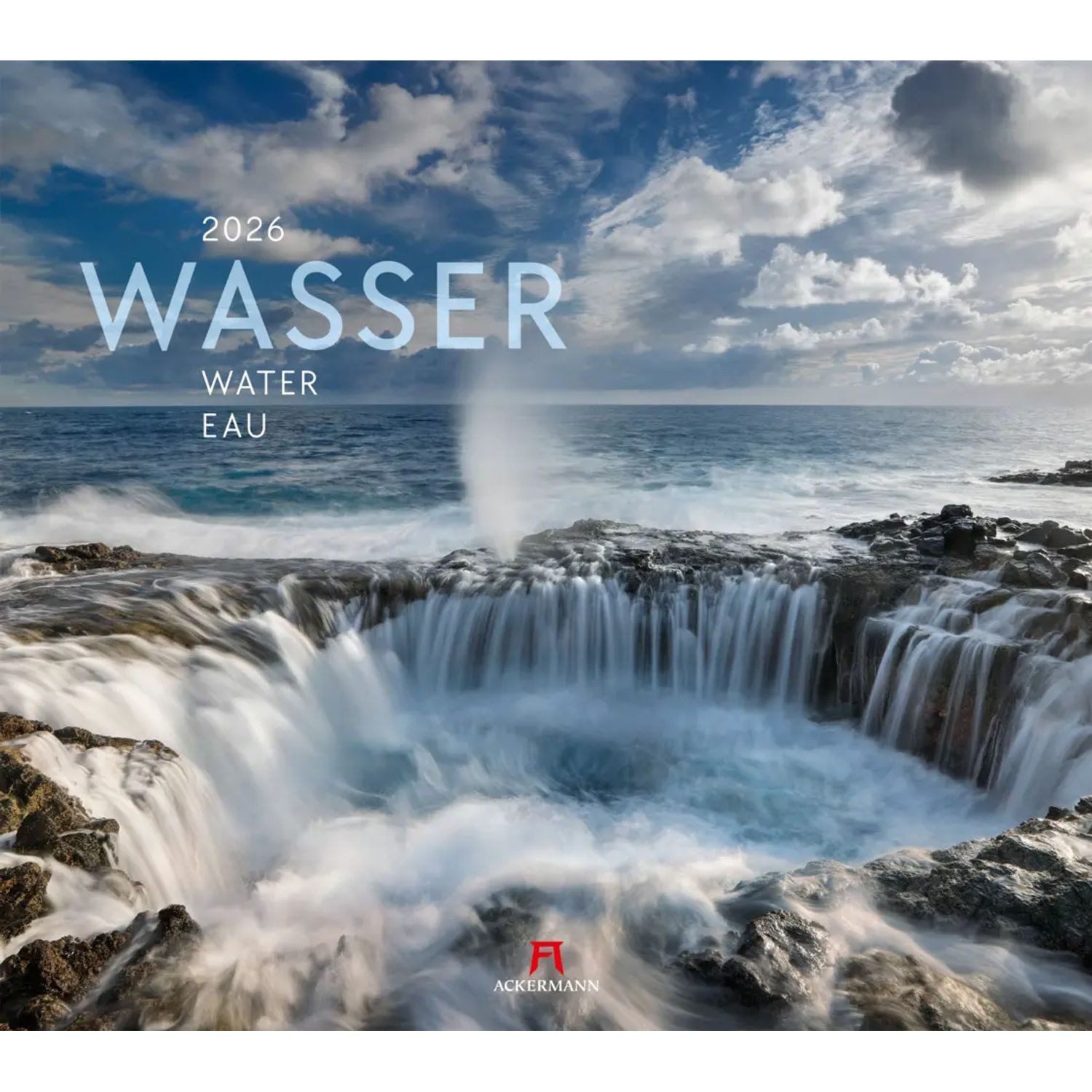 Ackermann Wandkalender Wasser Kalender 2026