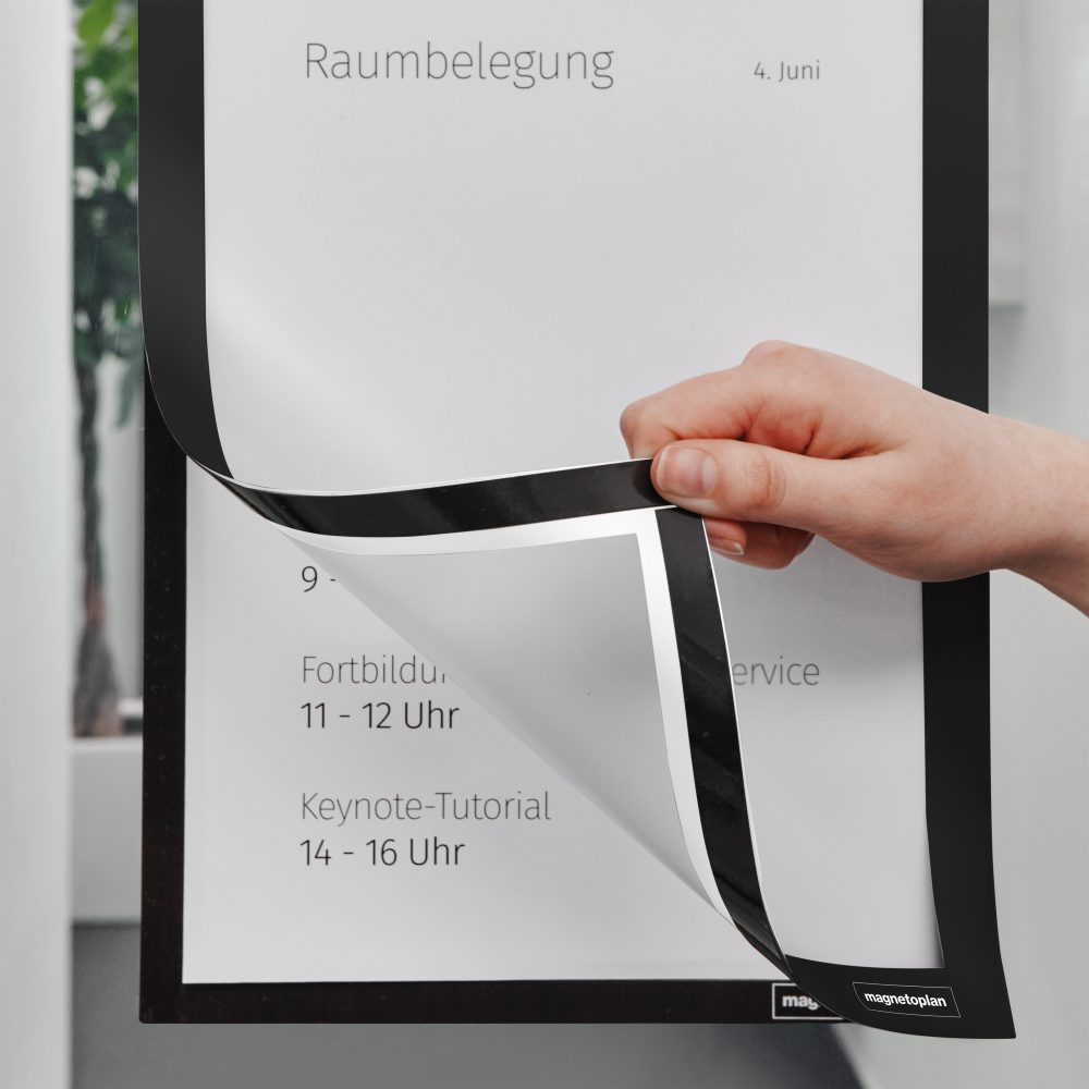 magnetoplan® Hängeregistereinsatz Magnetofix Info-Rahmen, A4, 2 Stk. . (1 St)