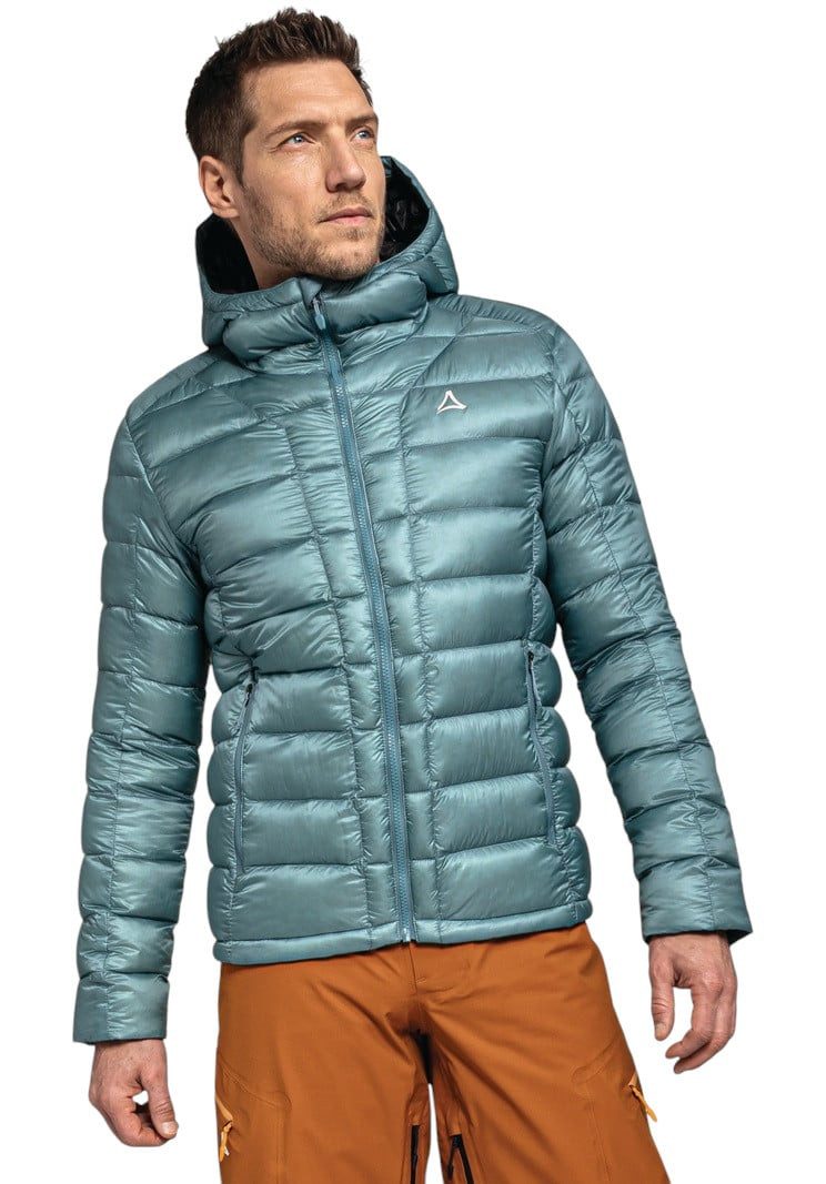 Schöffel Winterjacke Winter-Daunenjacke Down Lodner (leicht, strapazierfähig) hellblau