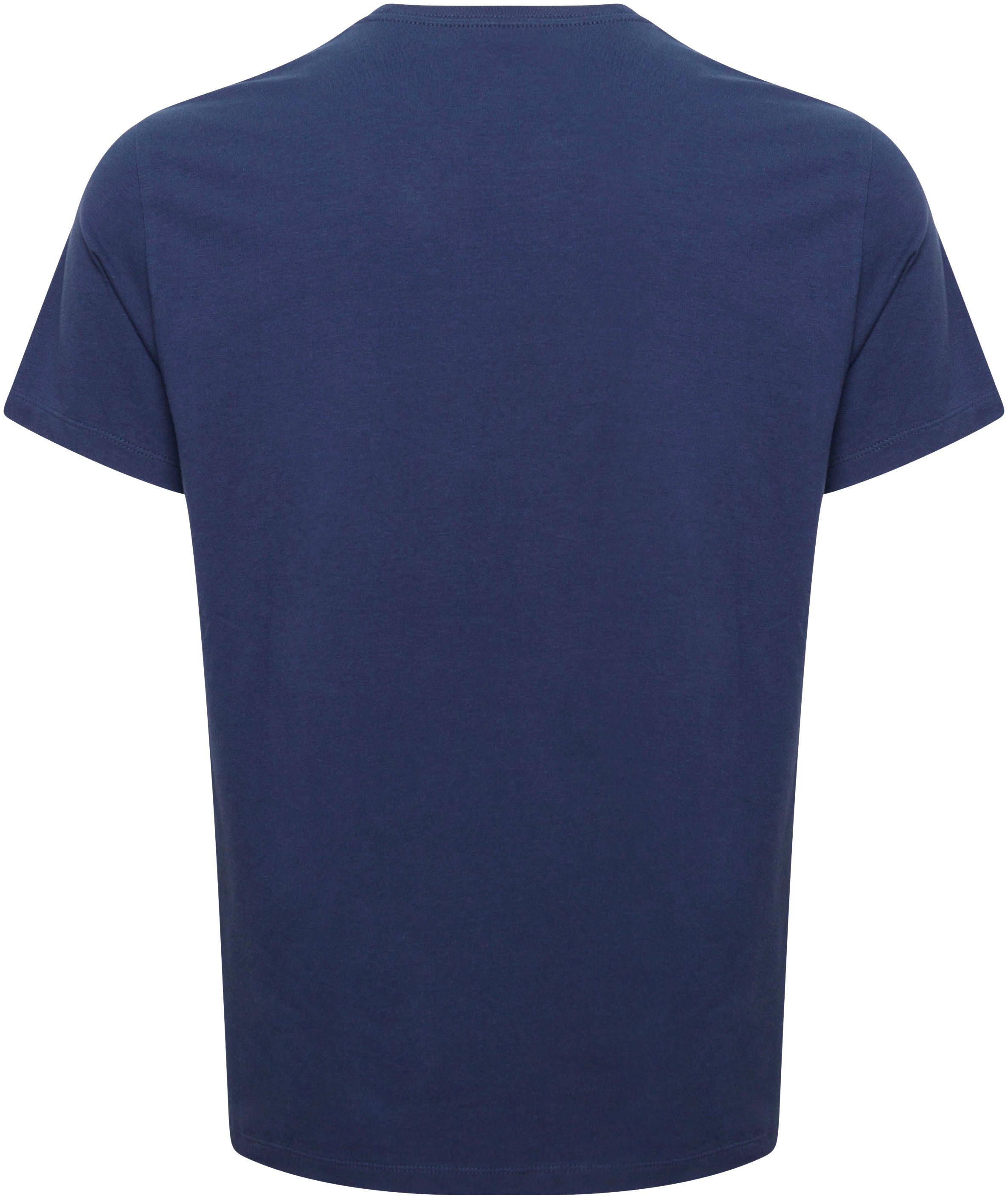 T-shirt BHDinton 2-in-1-Langarmshirt Blue BL Blend crew