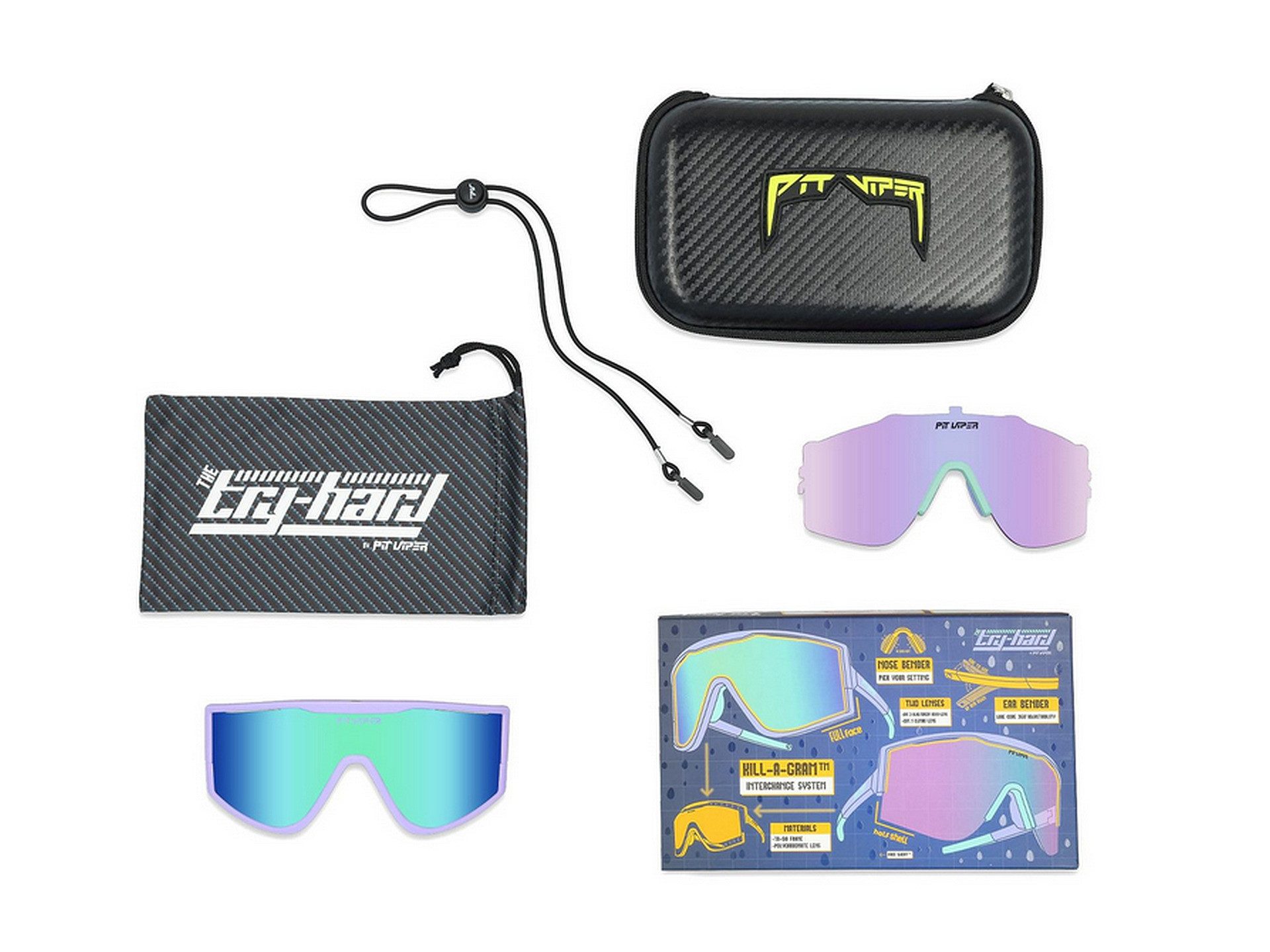 Pit Viper Fahrradbrille, The Try Hards