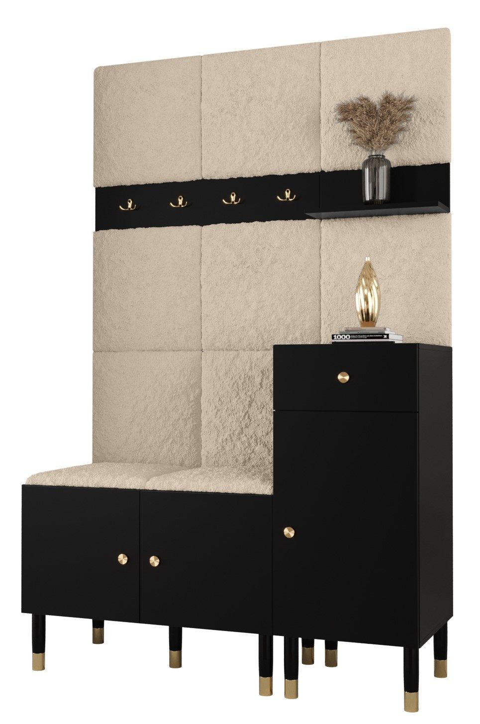 ABIKS MÖBEL Kompaktgarderobe PALERMO Set 5 günstig online kaufen