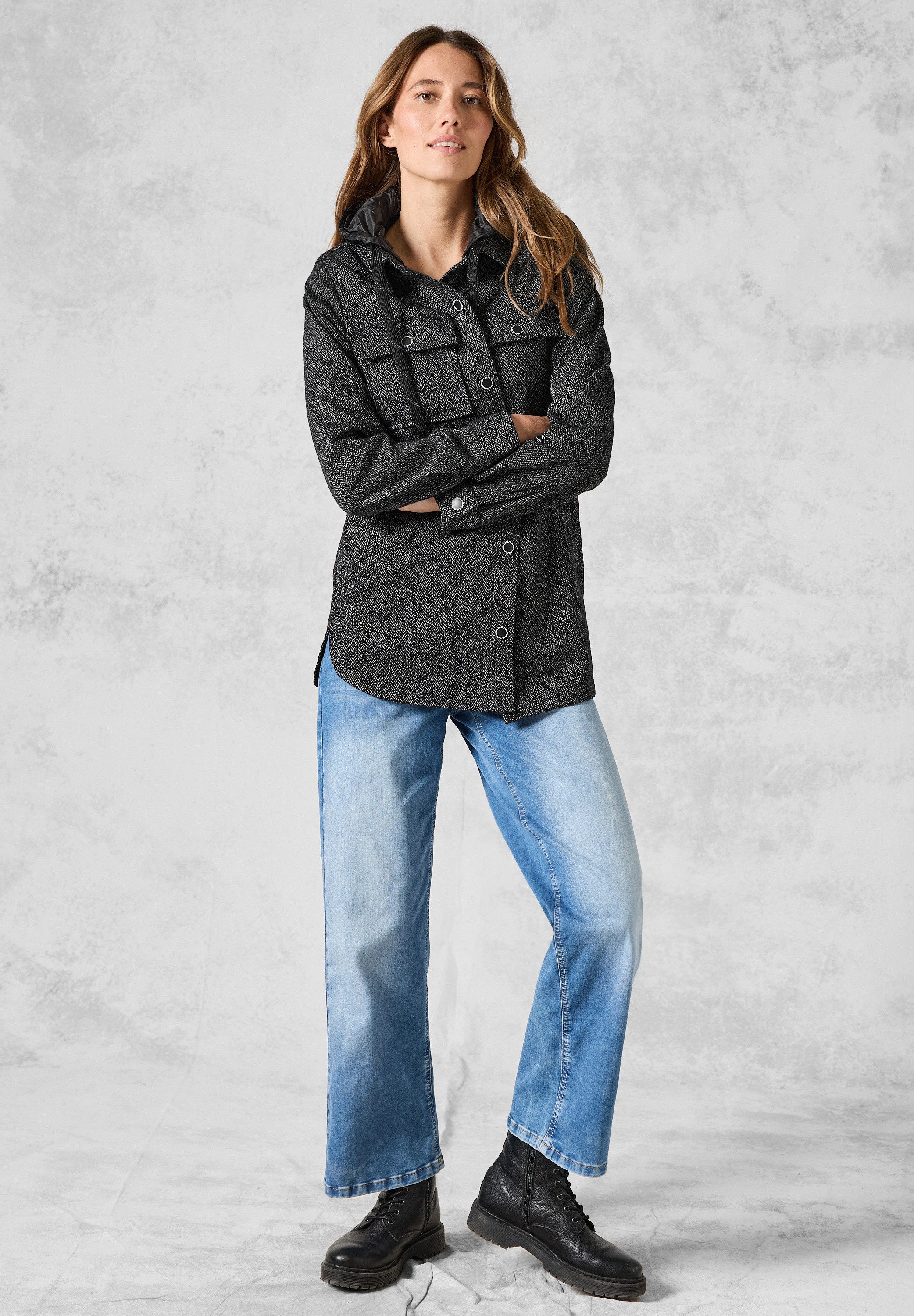 CECIL Kurzjacke mit Knopfleiste