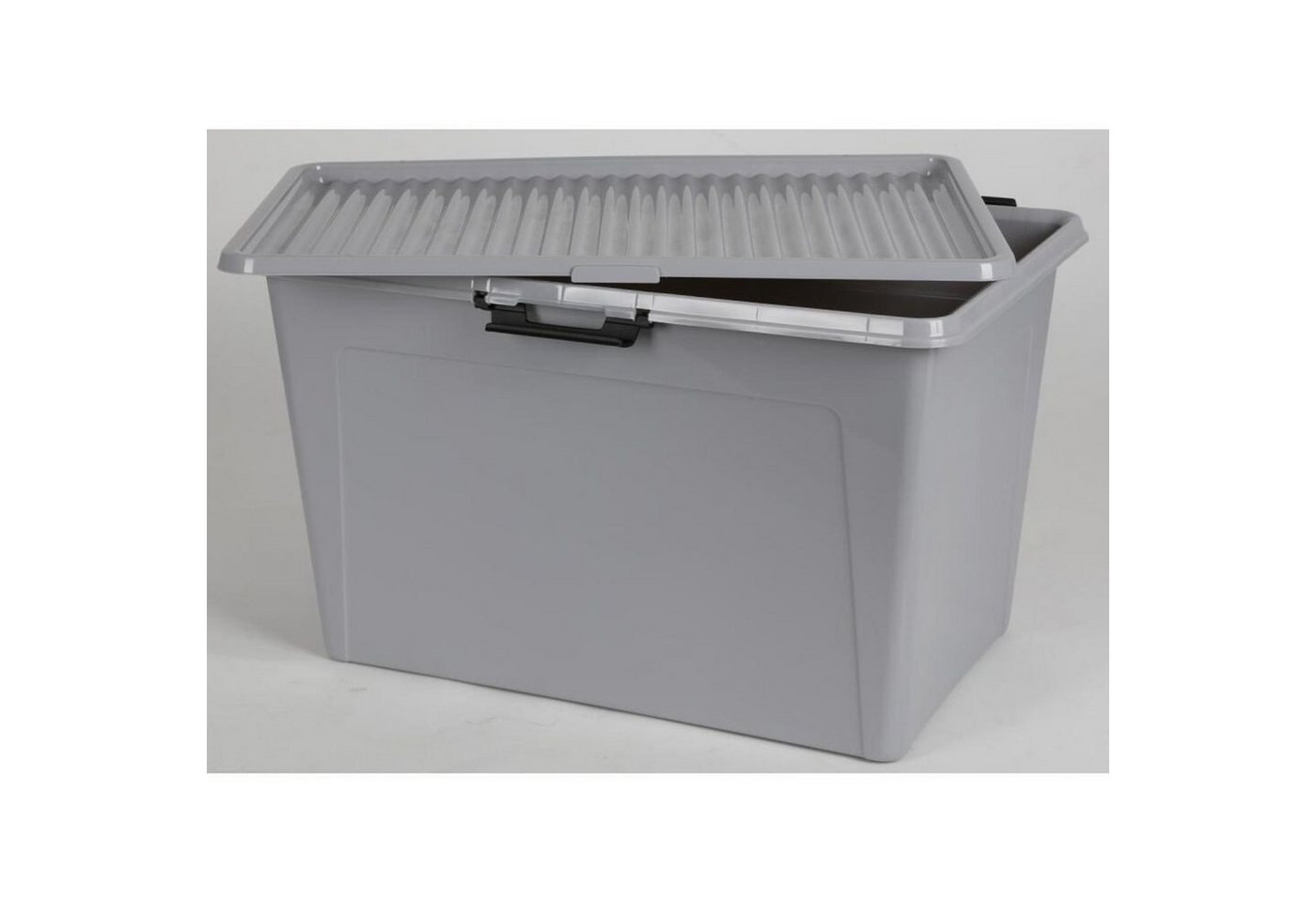 Thumbnail - Jelenia Plast Aufbewahrungsbox 14x Scharnierbox 52L vollfb.ca 60x40xH35cm m.Deckel