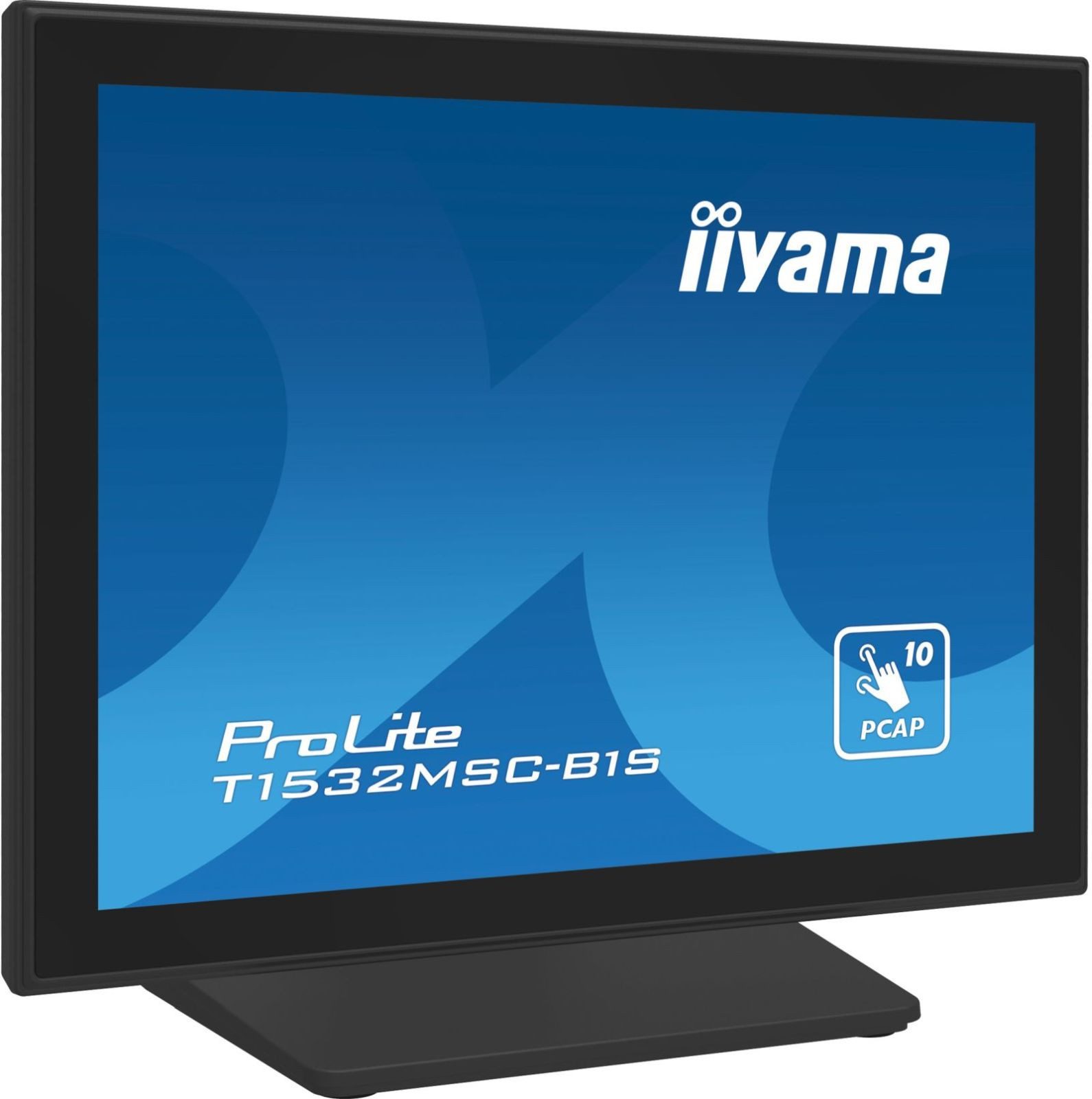 Iiyama 38.0cm (15) T1532MSC-B1S 4:3 M-Touch HDMI+DP TN retail TFT-Monitor (1024 x 768 px, XGA, 8 ms Reaktionszeit, TN, Touchscreen, Lautsprecher, HDCP)