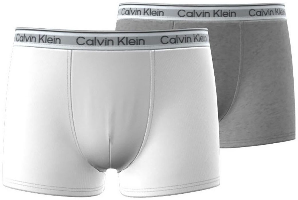 Calvin Klein Underwear Trunk 2PK TRUNK (Packung, 2-St., 2er-Pack) mit Logobund