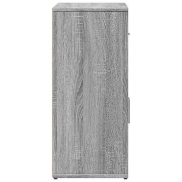 vidaXL Sideboard Sideboards 2 Stk. Grau Sonoma-Eiche 60x31x70 cm Holzwerkstoff (1 St)