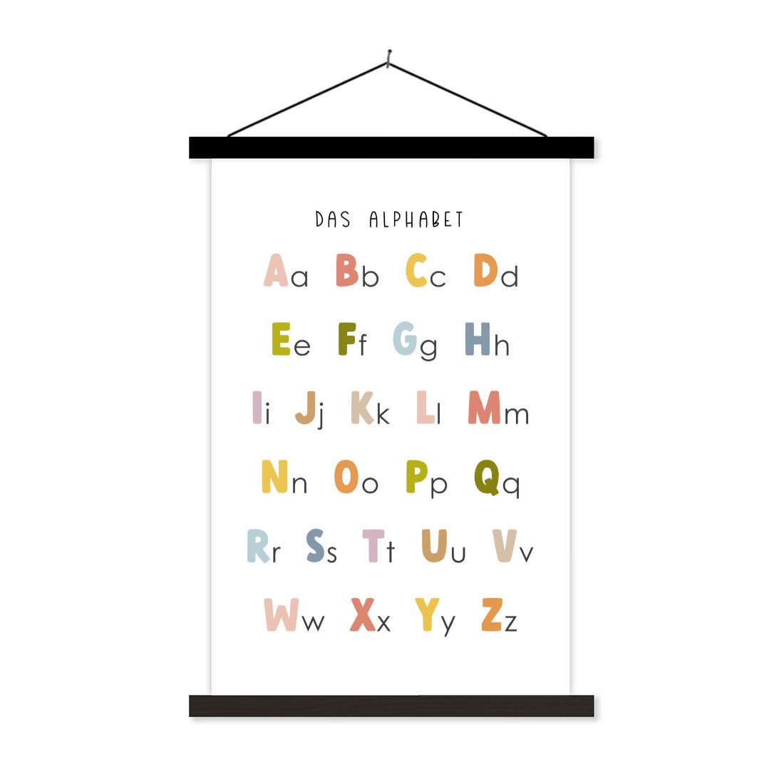 MuchoWow Poster Pädagogisch - Alphabet lernen günstig online kaufen