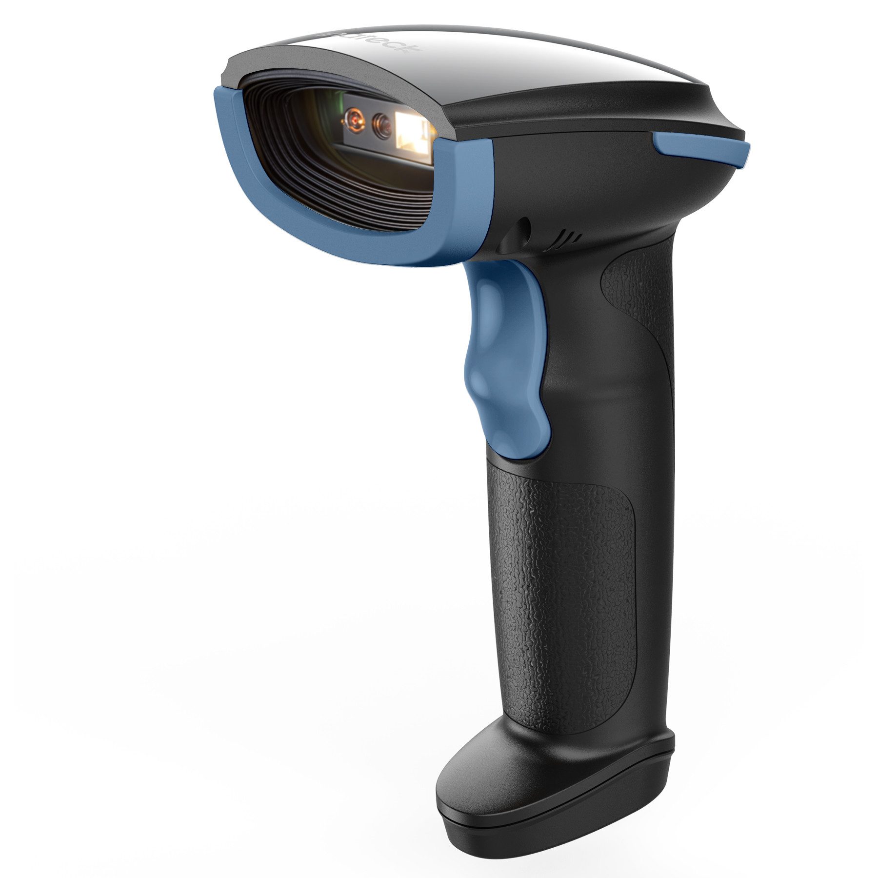 Inateck 1D 2D Handheld Barcode Scanner Bluetooth Kabellos USB Handscanner, (1 Aufladung, 3 Monate Dauerbetrieb, mit APP und SDK)