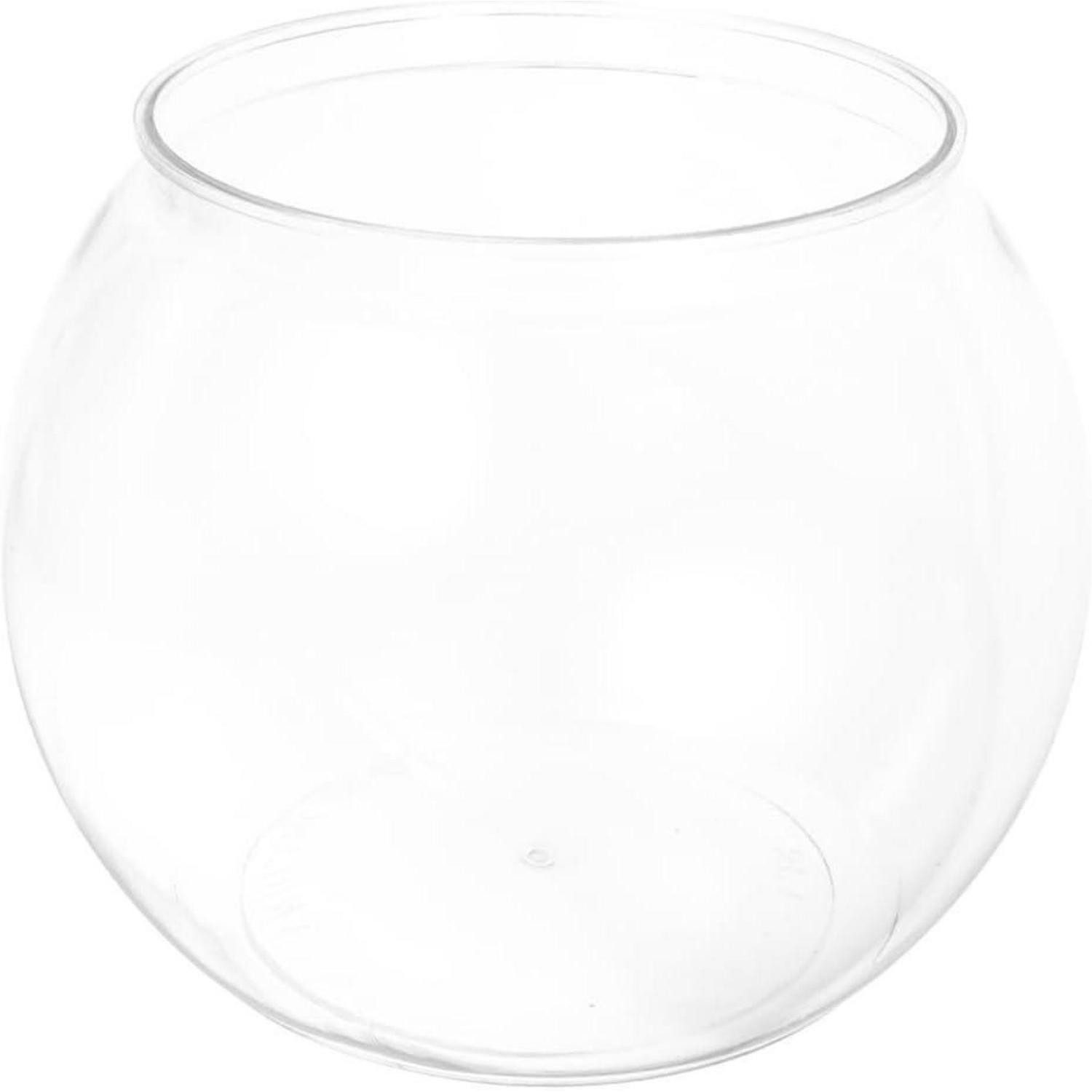 LuxusKollektion Aquarium 24cm Aquarium Fischglas Fischschale Glasvase Terrarium Dekoration