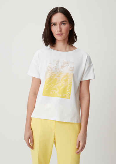 Comma Shirttop T-Shirt aus Modalmix