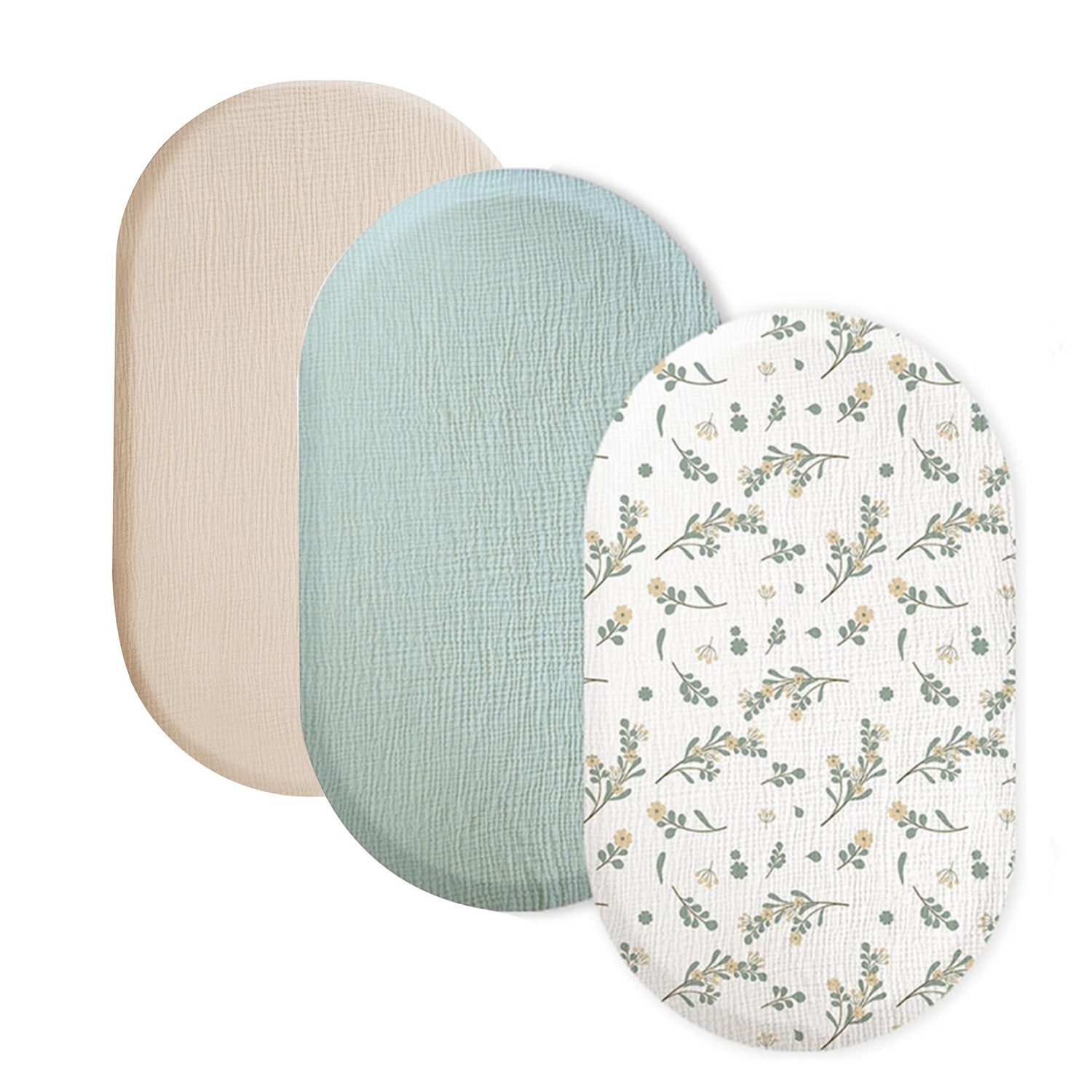 FOUORTUNATE-BEE Spannbettlaken 3er-Pack Spannbettlaken, (3 Stück), günstig online kaufen