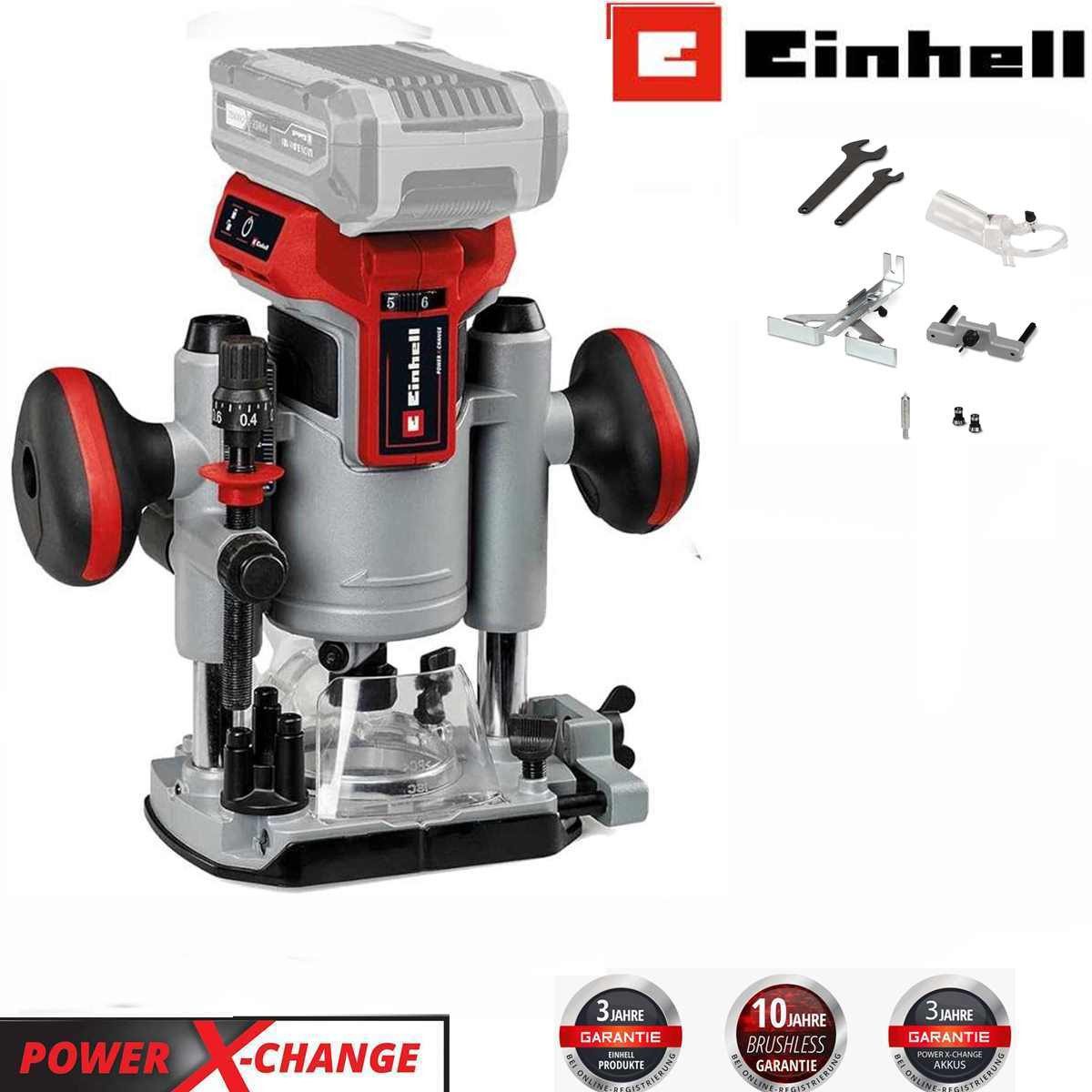 Einhell Akku-Fräse Professional 18V Akku Маршрутизаторы-K TP-RO 18 BL