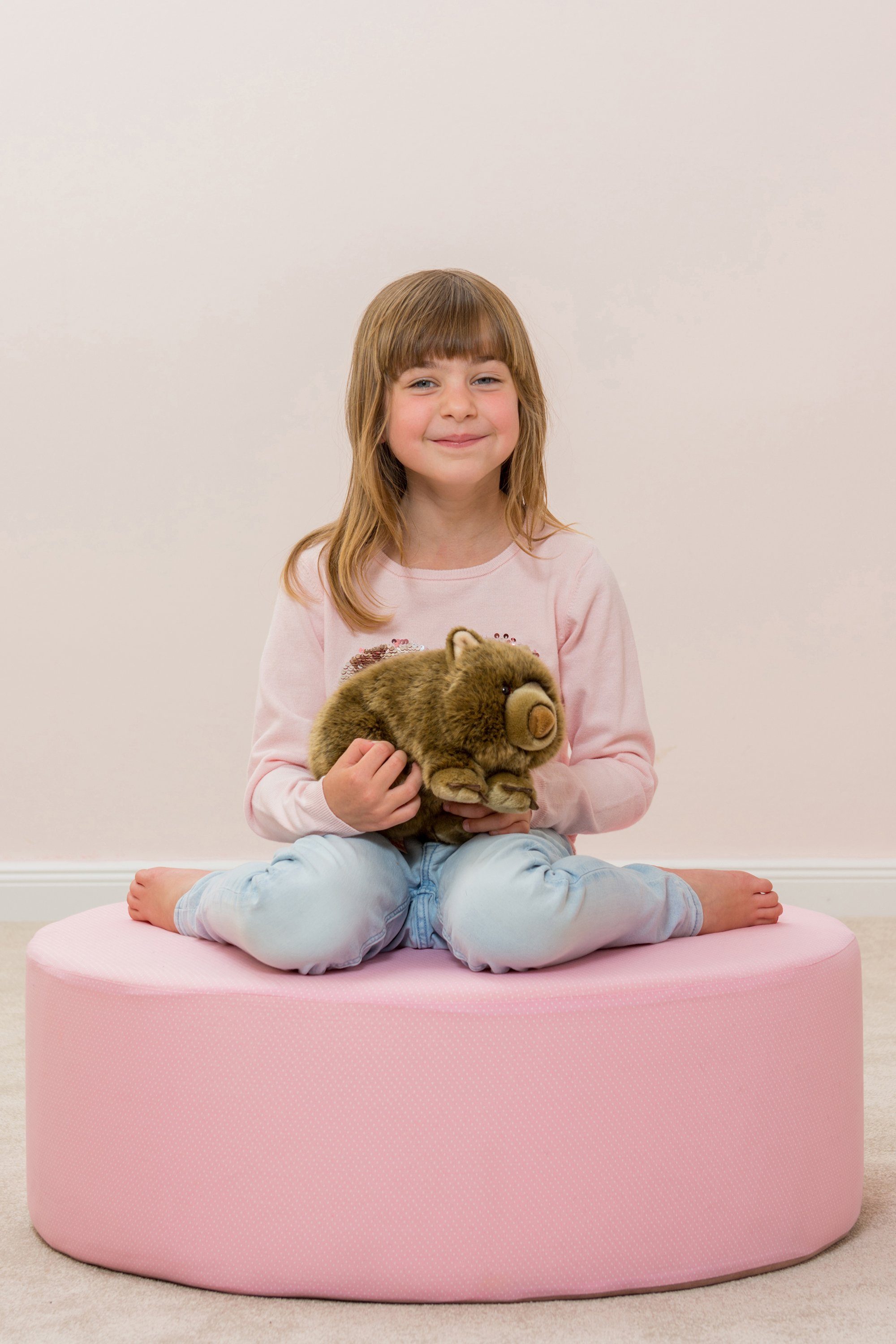 Teddy Hermann® Kuscheltier Wombat, 26 cm, zum Teil aus recyceltem Material