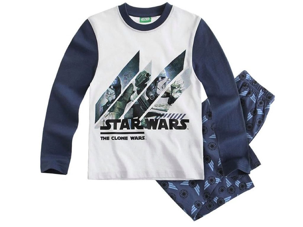 Schlafanzug Pyjama Clone Wars Storm Trooper Gr. 104