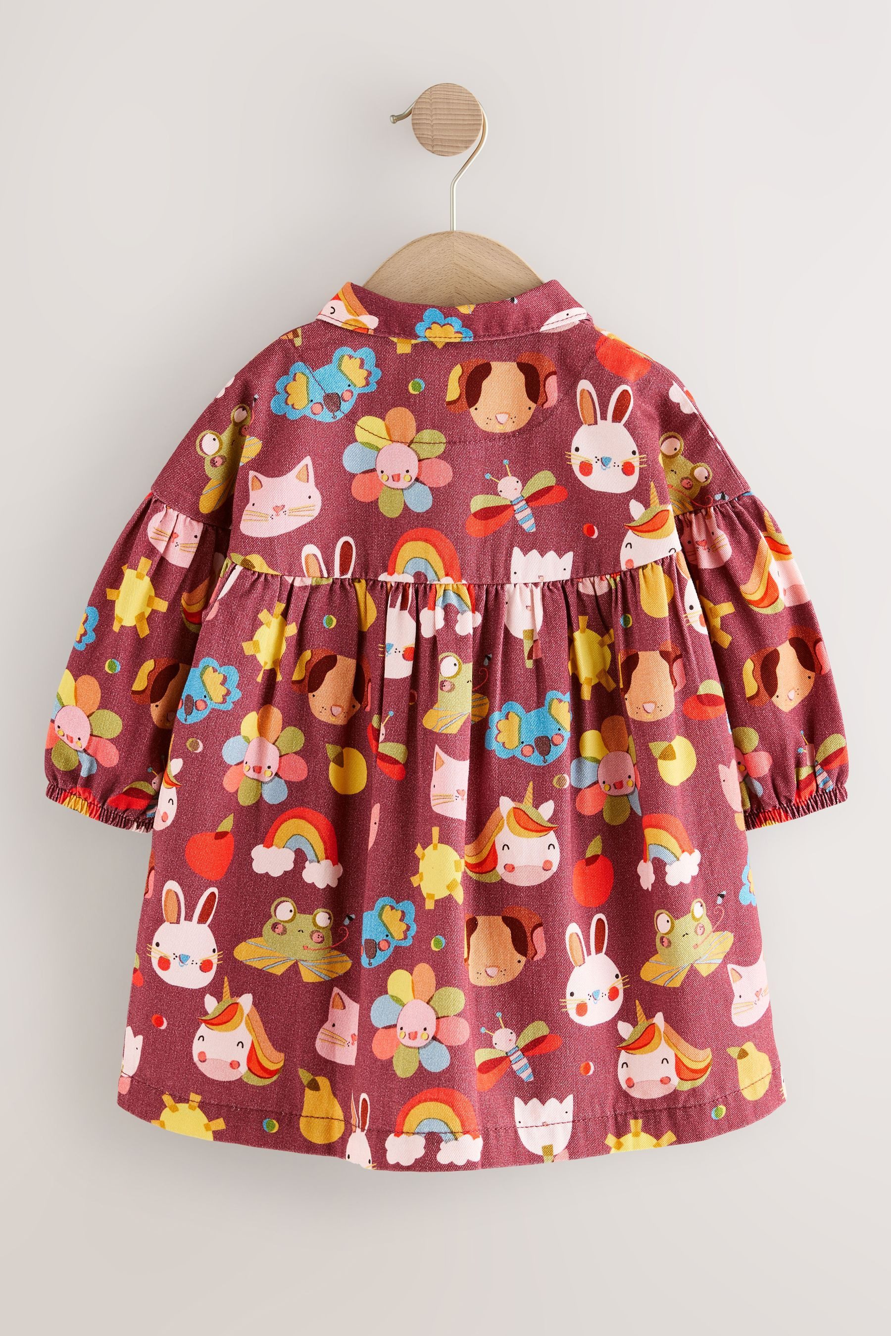Next Hemdblusenkleid Hemdkleid aus Baumwolle (1-tlg) günstig online kaufen