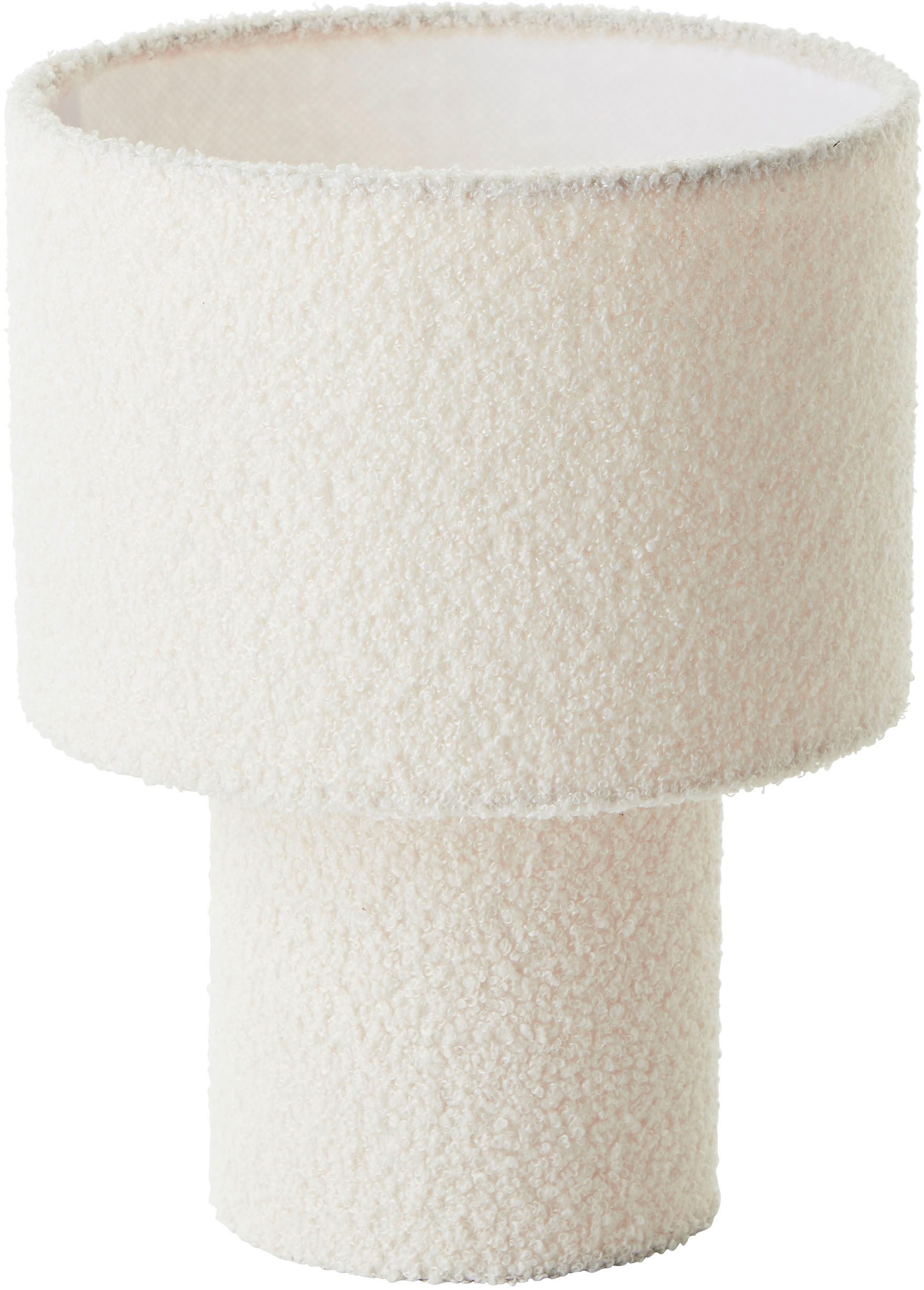 LeGer Home by Lena Gercke Tischleuchte Debora, ohne Leuchtmittel, Teddy-Sto günstig online kaufen