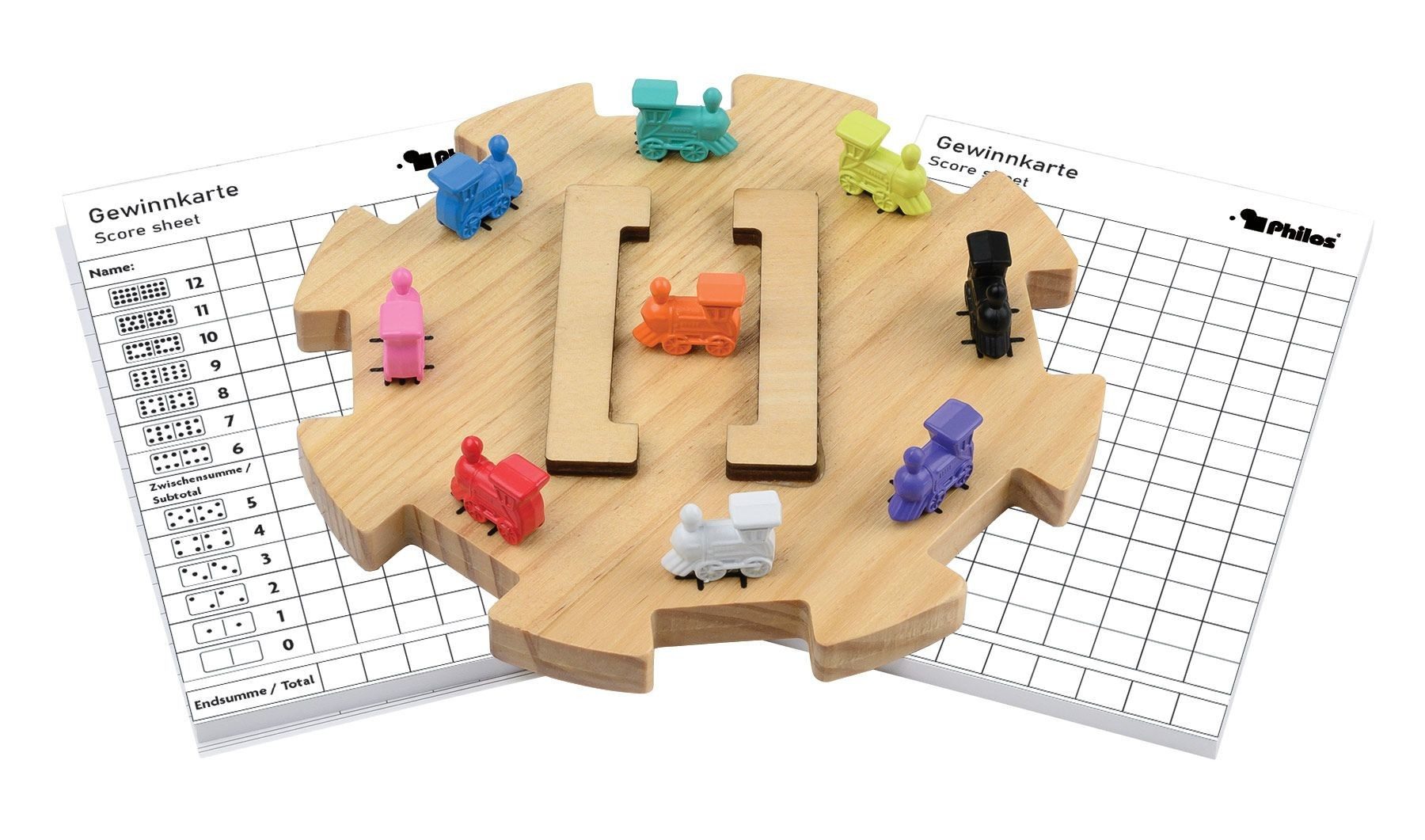 Philos Spiel Philos 3631 - Domino Mexican Train, Erweiterungs-Set