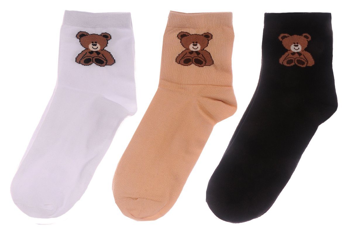 Socken Socken 3er Pack 35 37 38 39 40 41 43 Strümpfe Set
