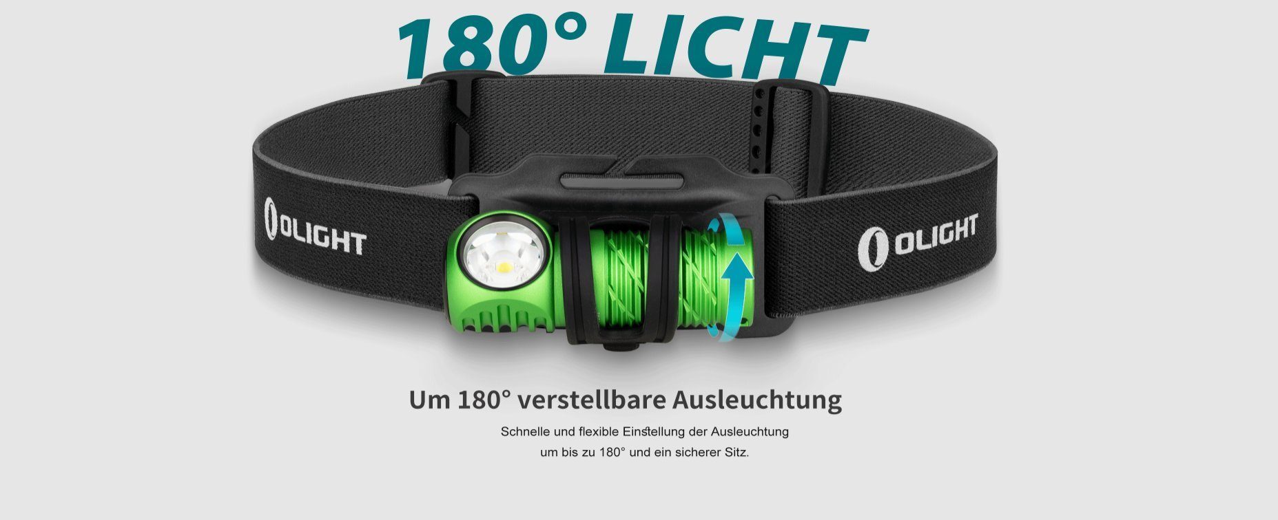 OLIGHT LED Taschenlampe für Mini Wandern, und 2 Multifunktionslampe, Campen IPX8 Limettengrün Perun Olight Nachtläufe
