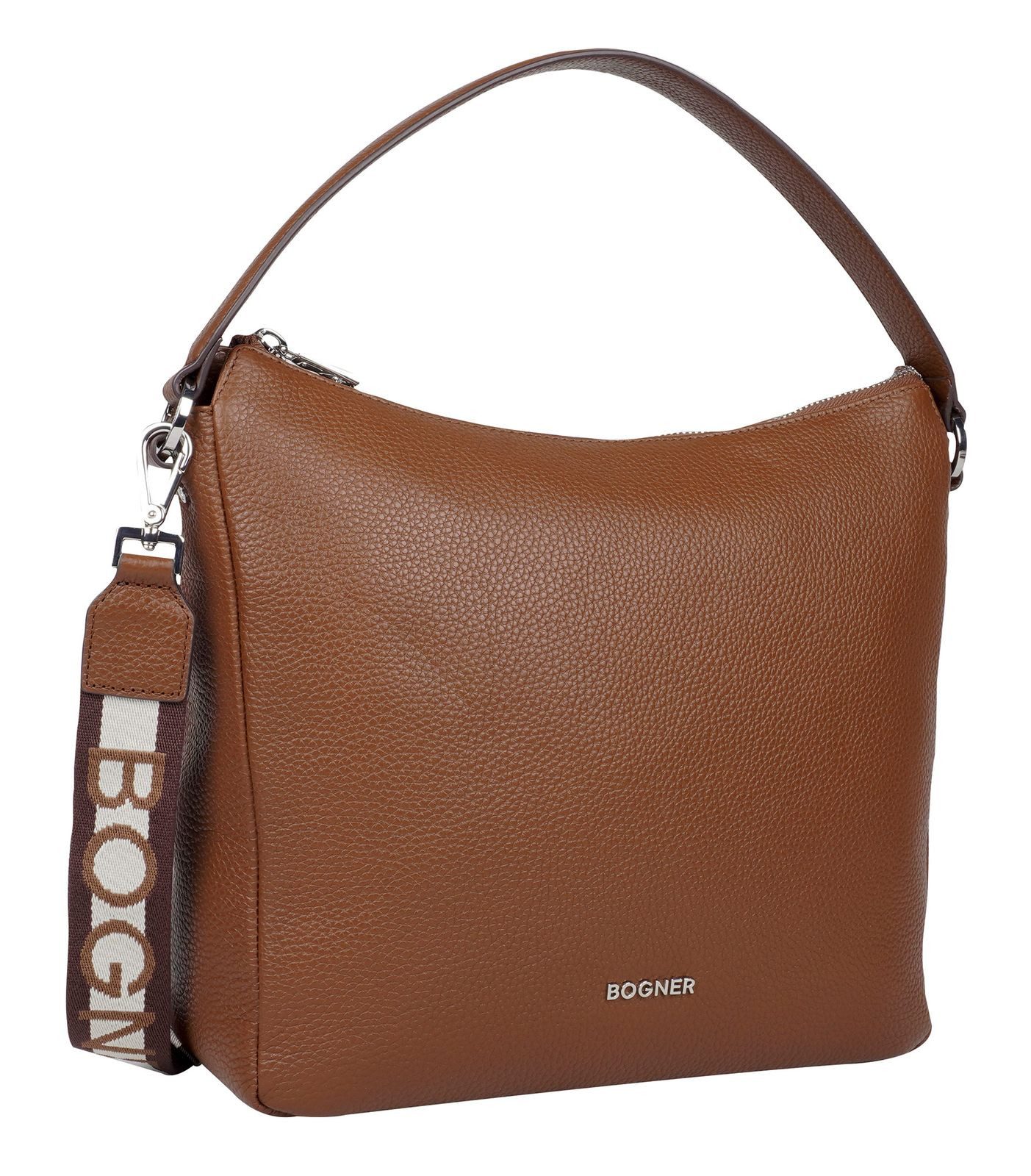 BOGNER Schultertasche Marie Hobo, aus echtem günstig online kaufen