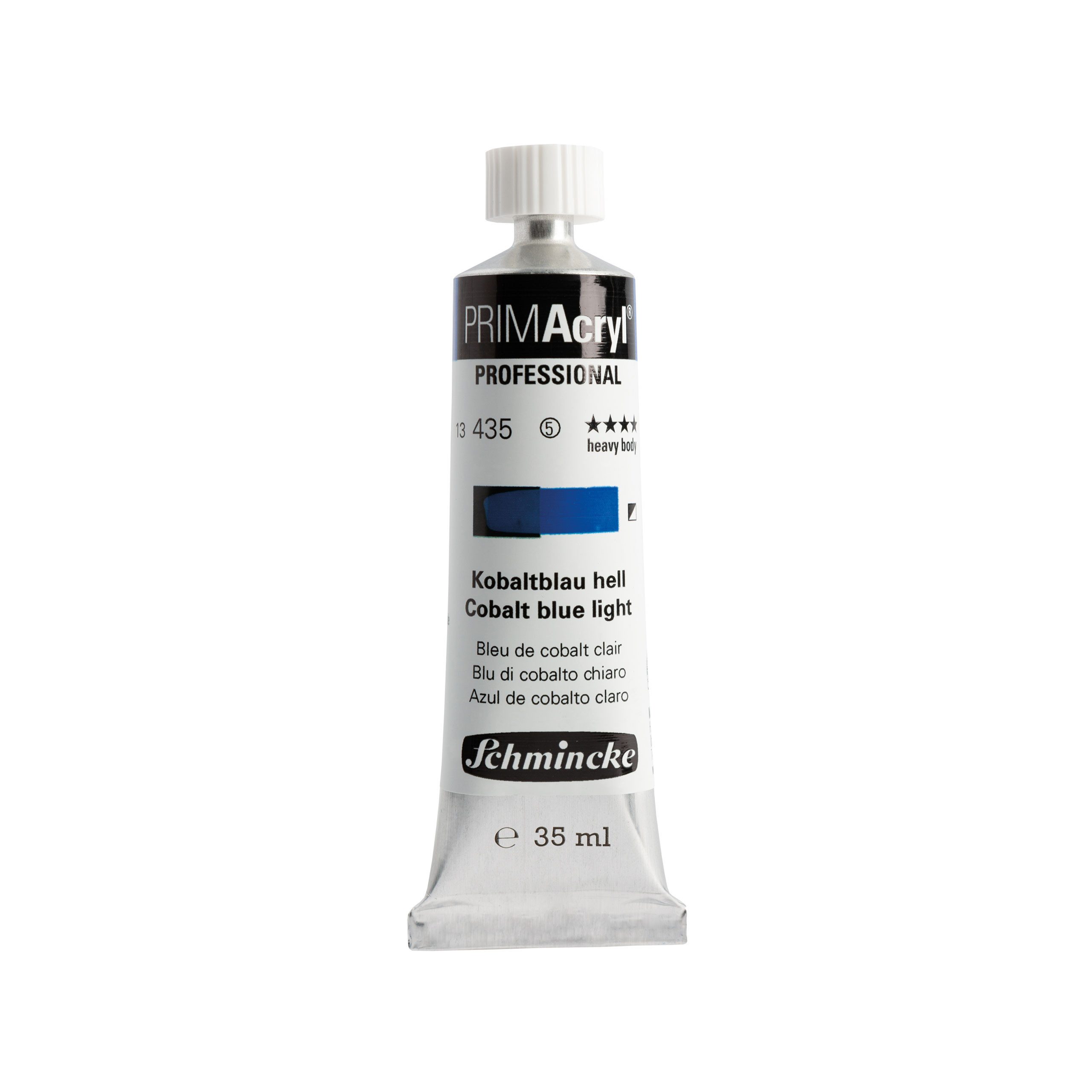Schmincke Acrylfarbe 35ml PRIMAcryl Kobaltblau hell Acryl 13 435 009