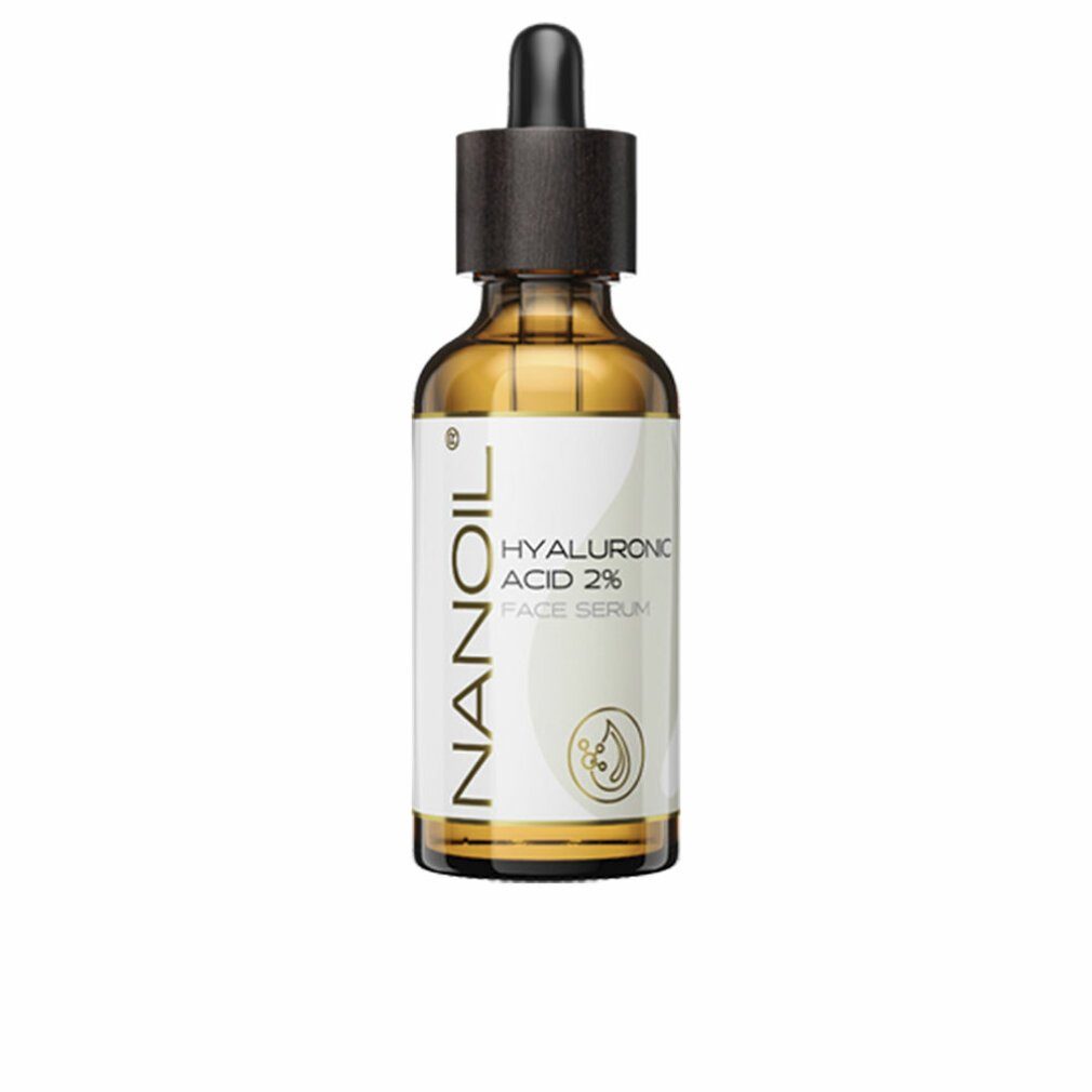 Nanoil Tagescreme NANOIL Hyaluronic Acid 2% Face Serum mit Hyaluronsäure 50ml | Tagescremes